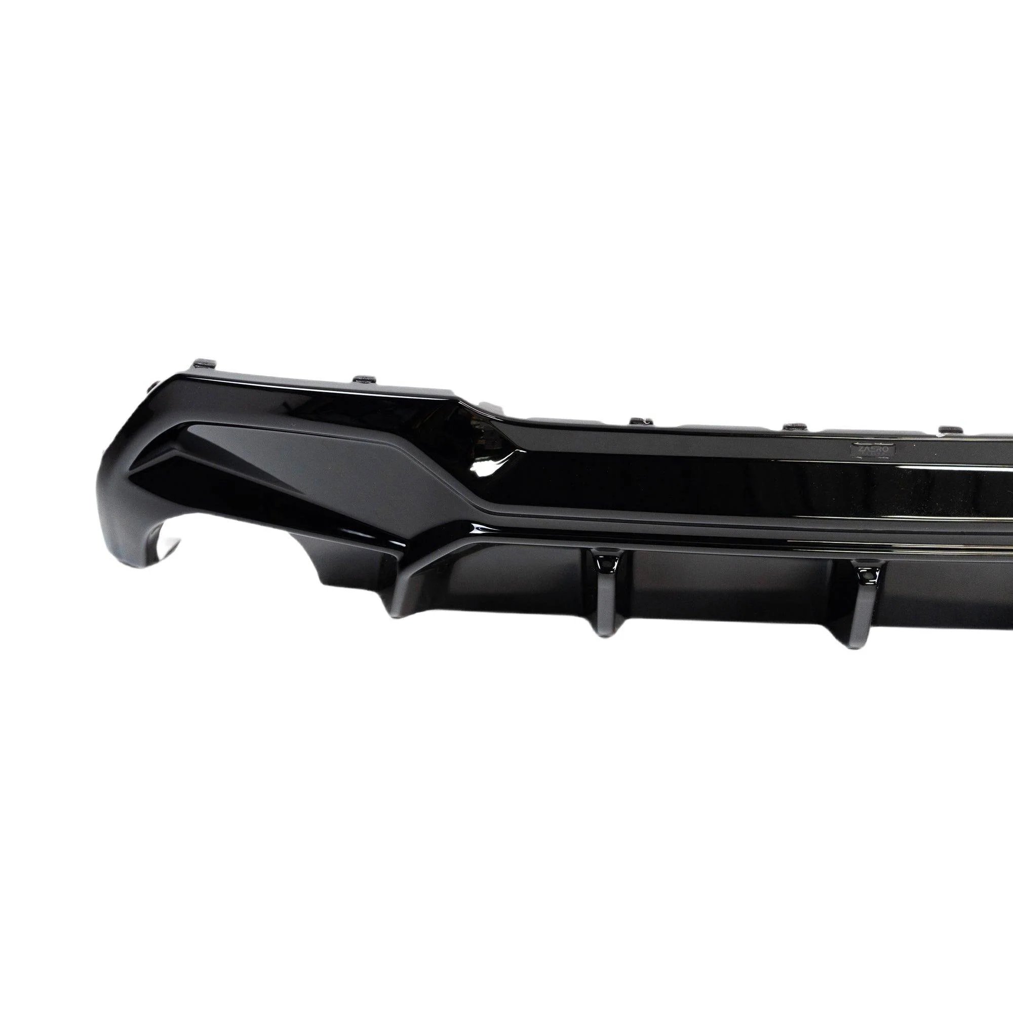 BMW M135i & 1 Series Dual Exit (128ti, 120d, 120i) F40 EVO-1 Gloss Black Rear Diffuser by ZAERO (2019-2024) - Image 7