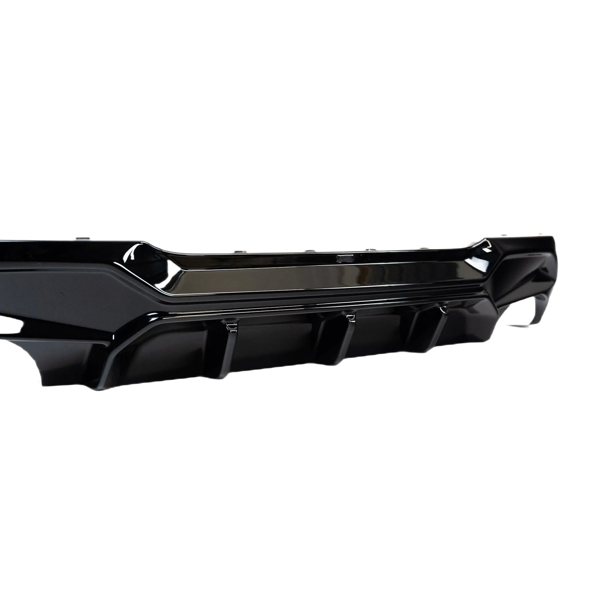 BMW M135i & 1 Series Dual Exit (128ti, 120d, 120i) F40 EVO-1 Gloss Black Rear Diffuser by ZAERO (2019-2024) - Image 8