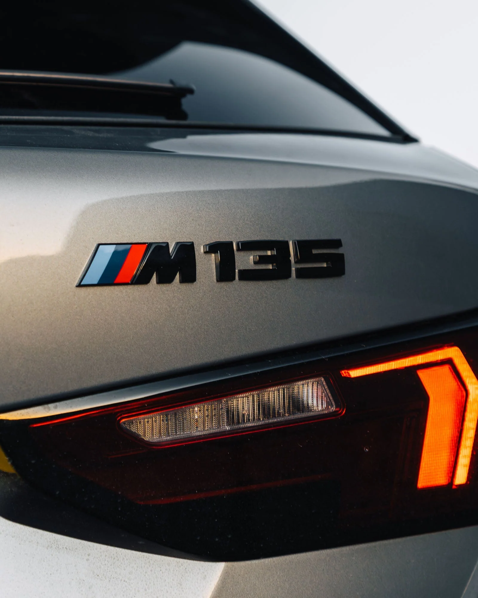 BMW M135i Genuine M Performance Black High Gloss Model Badge - Image 4
