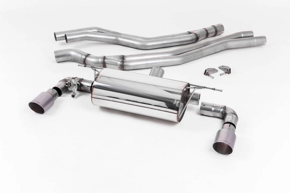 BMW M140i F20 F21 LCI (Non-OPF/GPF) Cat Back Exhaust System by Milltek (2015-2018) - Image 4