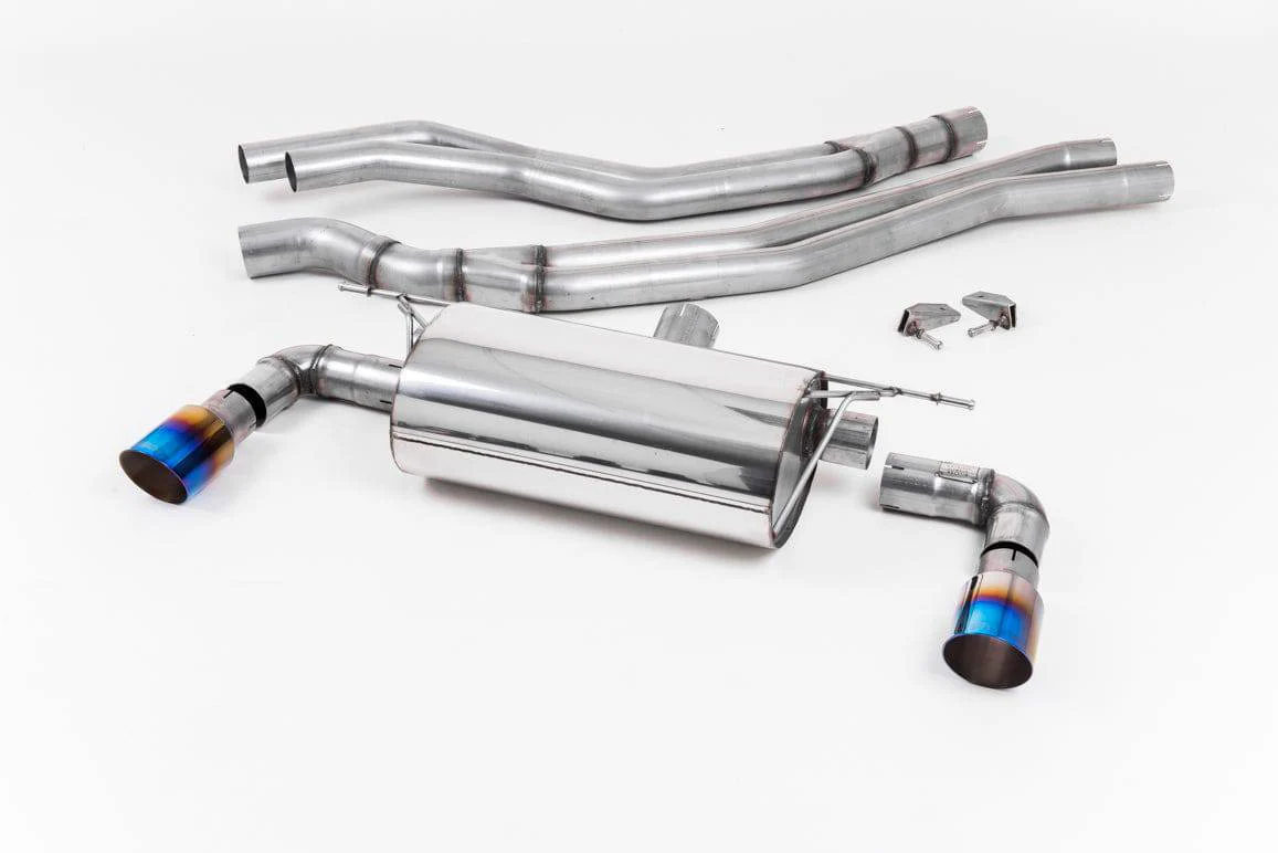 BMW M140i F20 F21 LCI (Non-OPF/GPF) Cat Back Exhaust System by Milltek (2015-2018) - Image 5