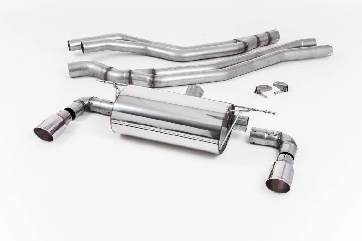 BMW M140i F20 F21 LCI (Non-OPF/GPF) Cat Back Exhaust System by Milltek (2015-2018) - Image 9
