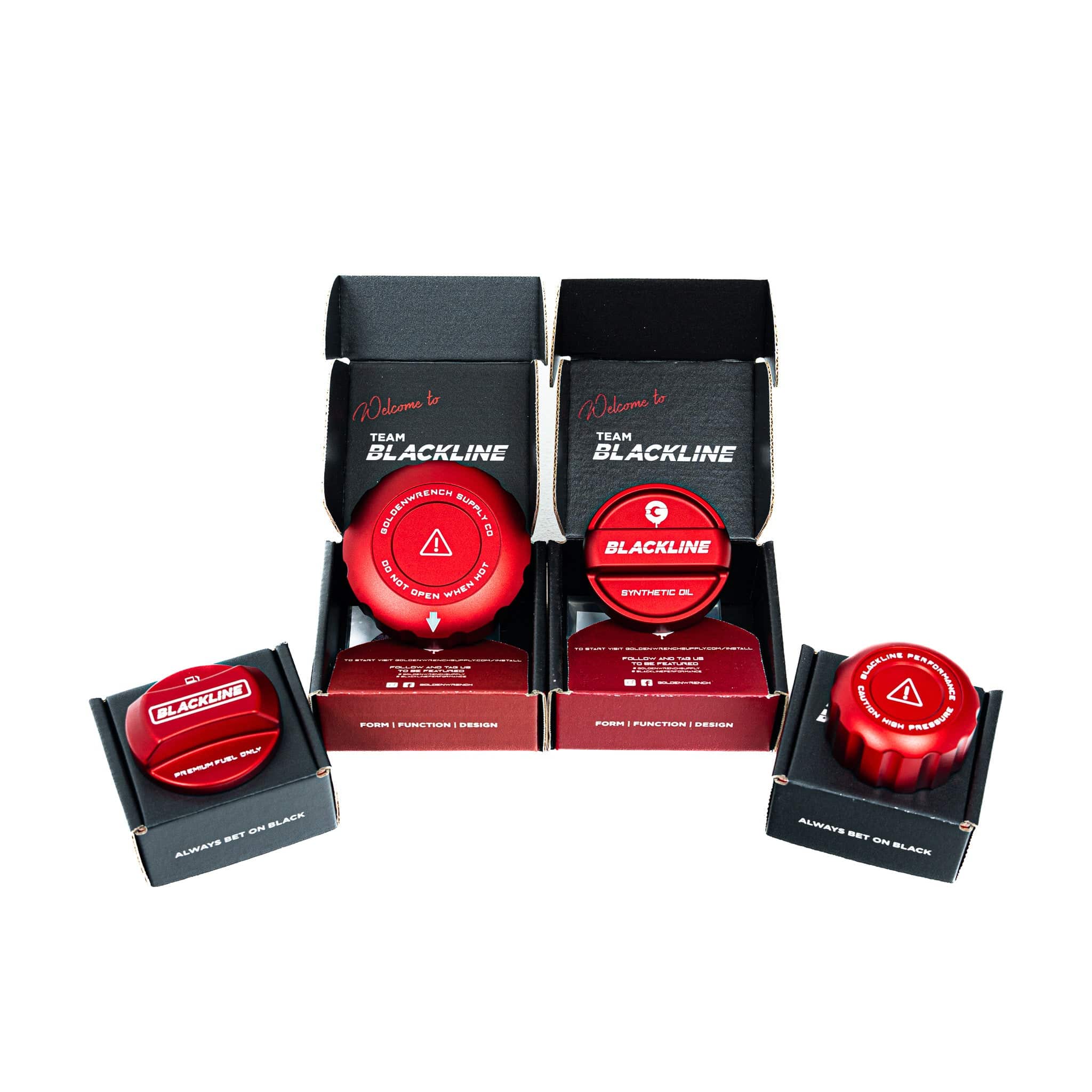 BMW M140i F20, M240i F22 & M340i F30 Engine & Fuel Cap Set by Goldenwrench - Image 5