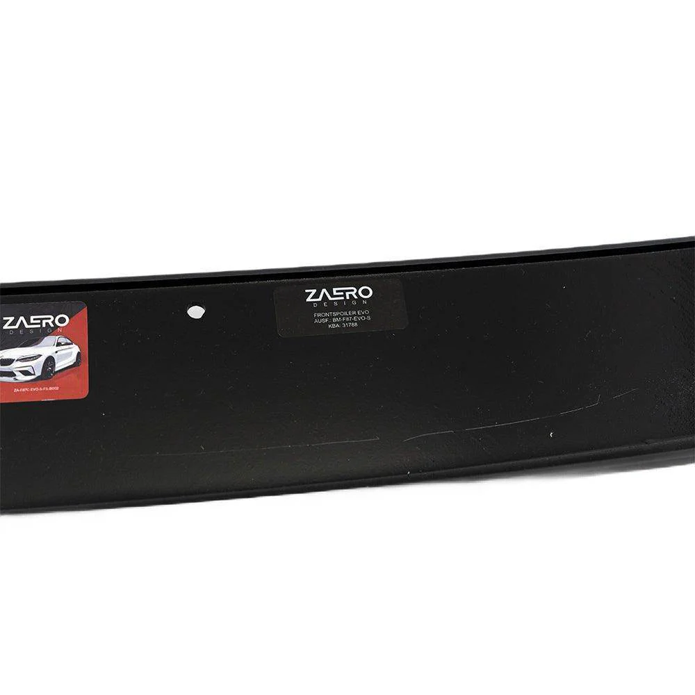 BMW M2 Competition F87 EVO-S Gloss Black Front Splitter by ZAERO (2018-2021) - Image 20