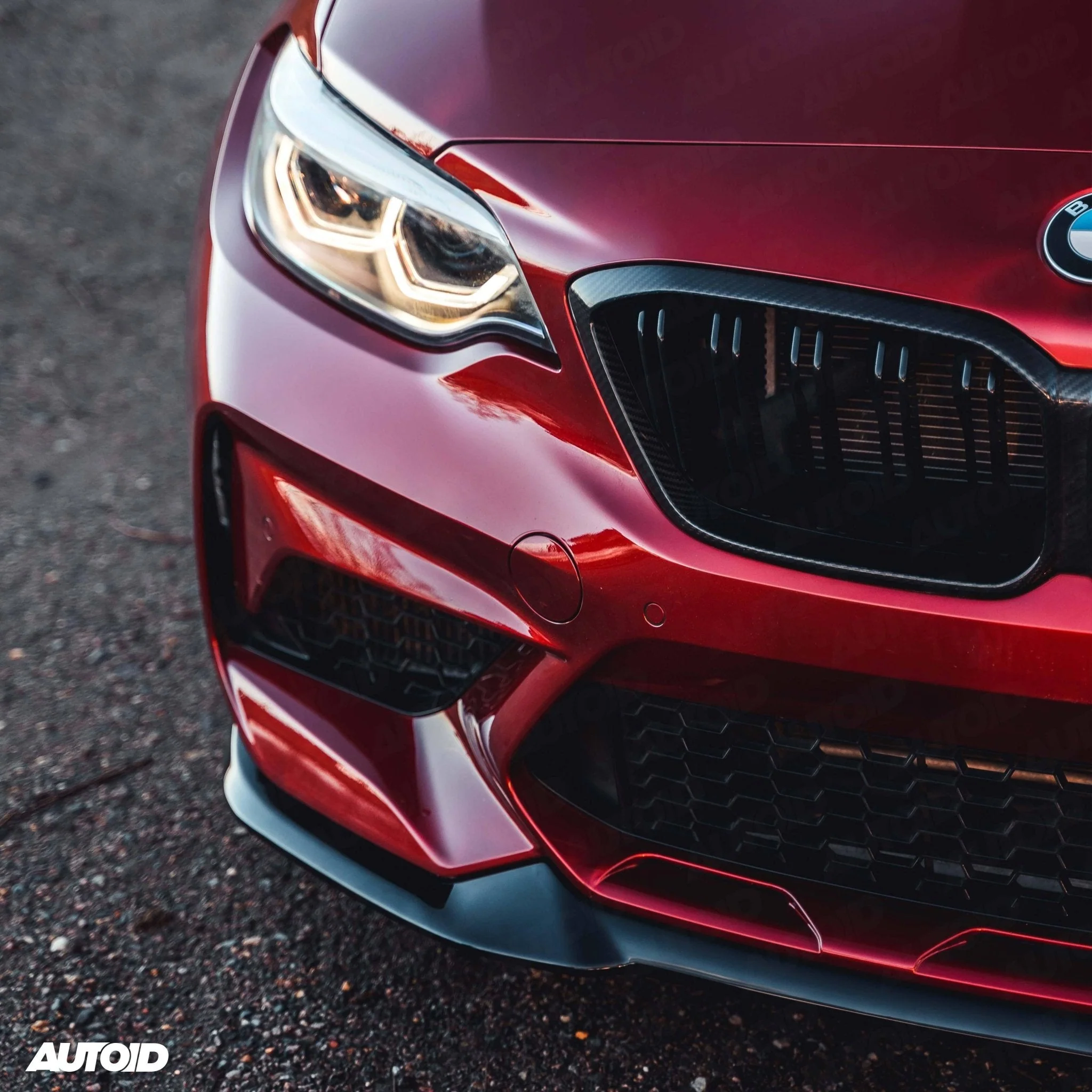 BMW M2 Competition F87 EVO-S Gloss Black Front Splitter by ZAERO (2018-2021) - Image 3