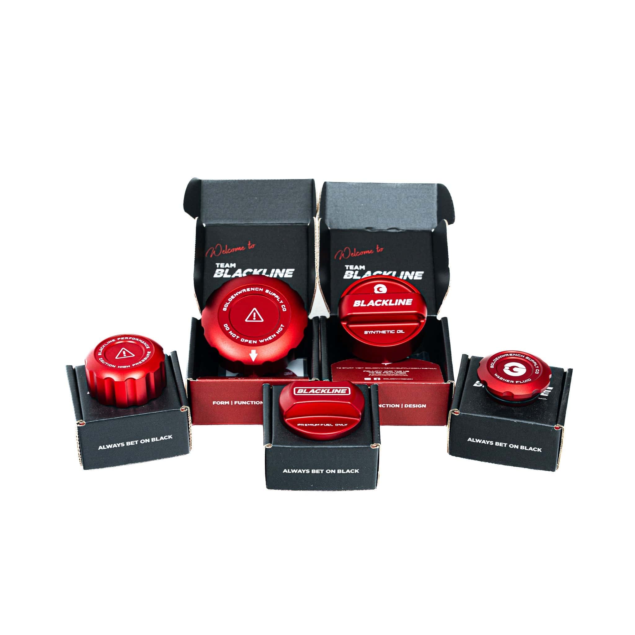 BMW M2 Competition F87, M3 F80 & M4 F82 Engine & Fuel Cap Set by Goldenwrench - Image 10