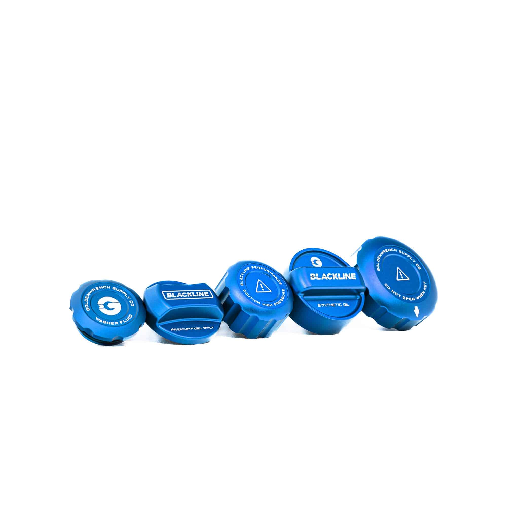 BMW M2 Competition F87, M3 F80 & M4 F82 Engine & Fuel Cap Set by Goldenwrench - Image 3