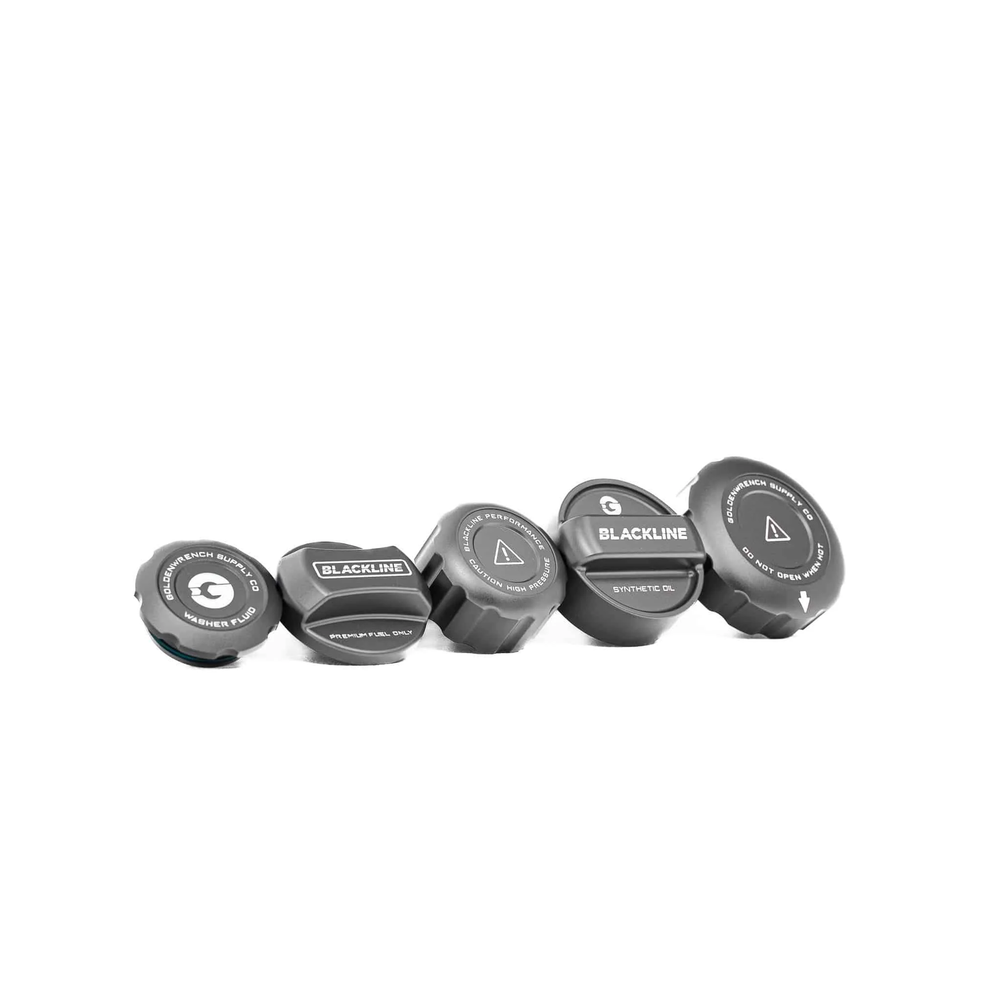 BMW M2 Competition F87, M3 F80 & M4 F82 Engine & Fuel Cap Set by Goldenwrench - Image 4