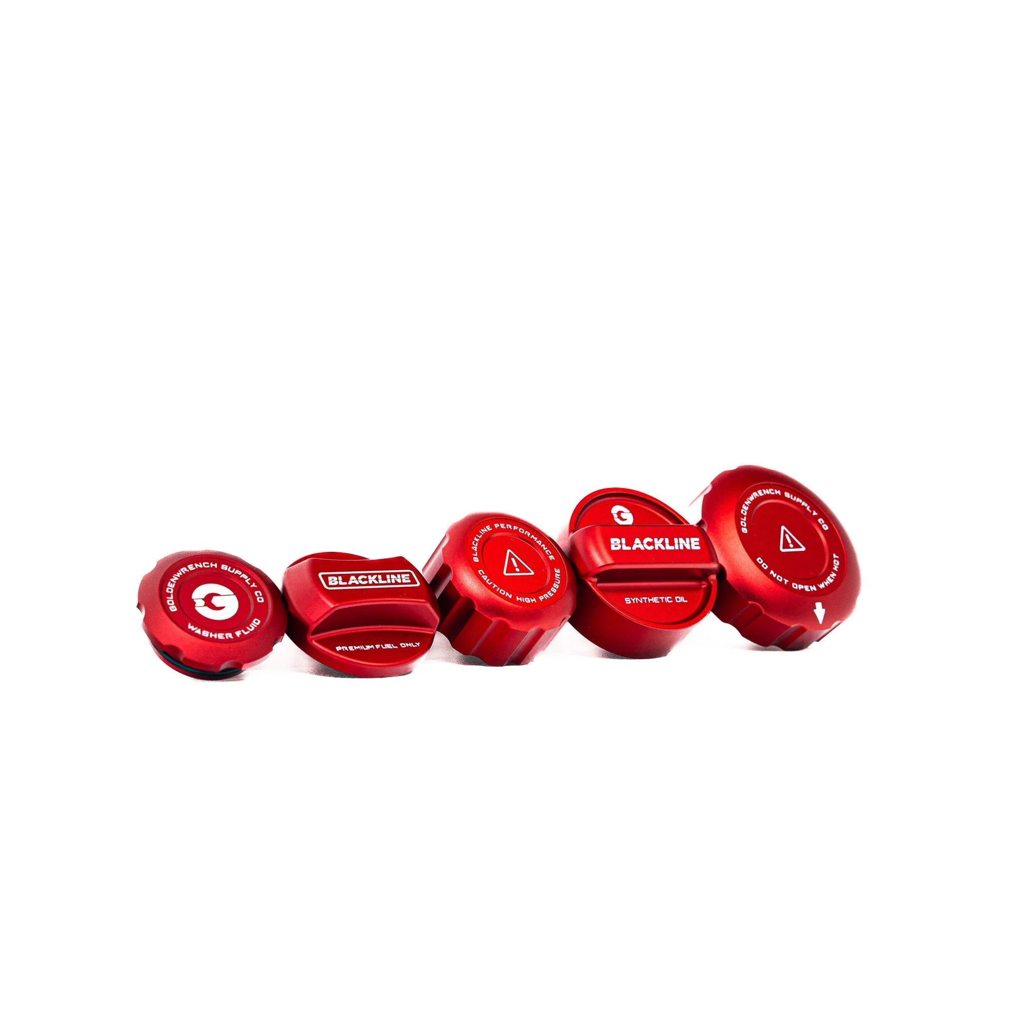 BMW M2 Competition F87, M3 F80 & M4 F82 Engine & Fuel Cap Set by Goldenwrench - Image 5