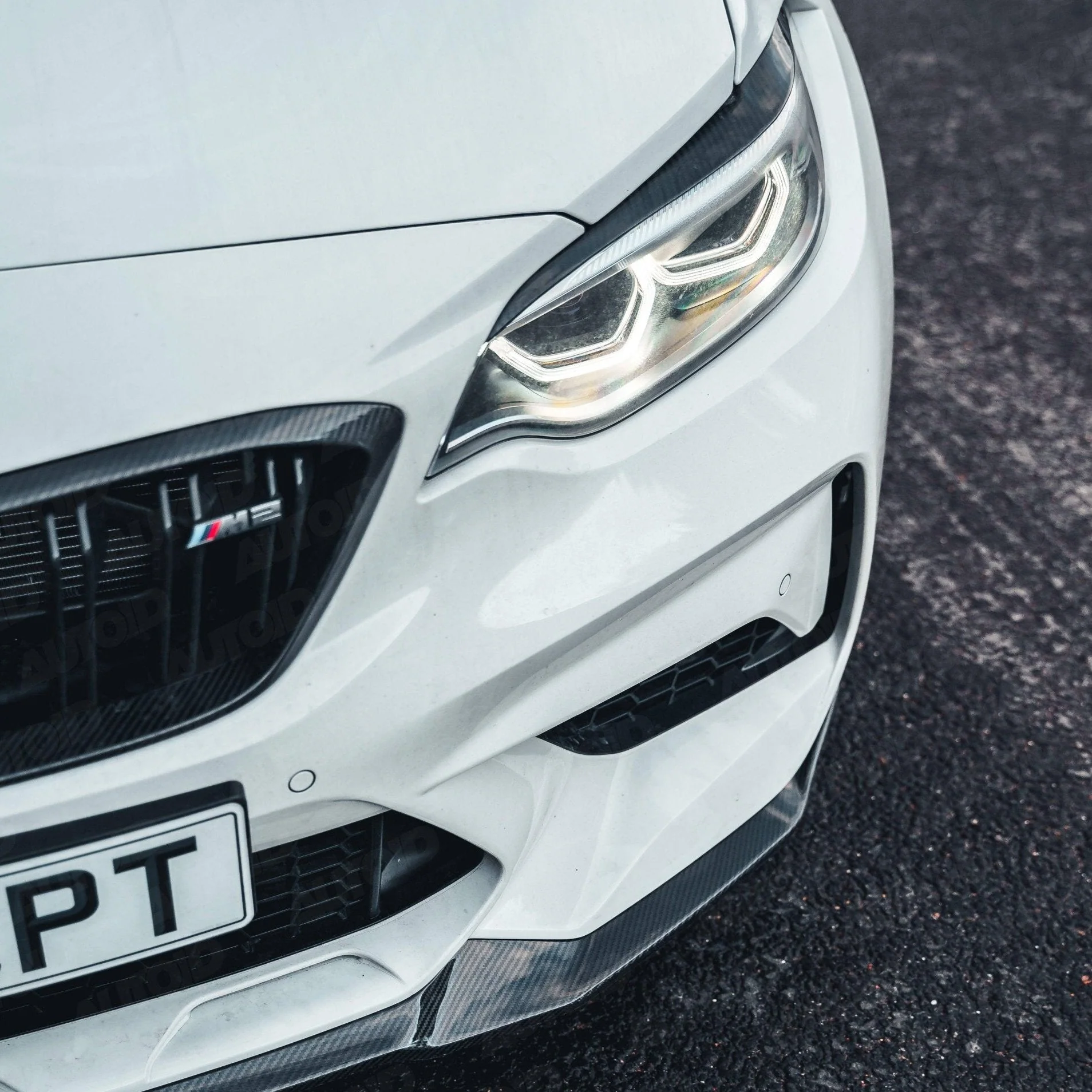 BMW M2 Competition F87 Pre-preg Carbon Fibre CS Front Splitter Pro by FORM (2018-2021) - Image 3