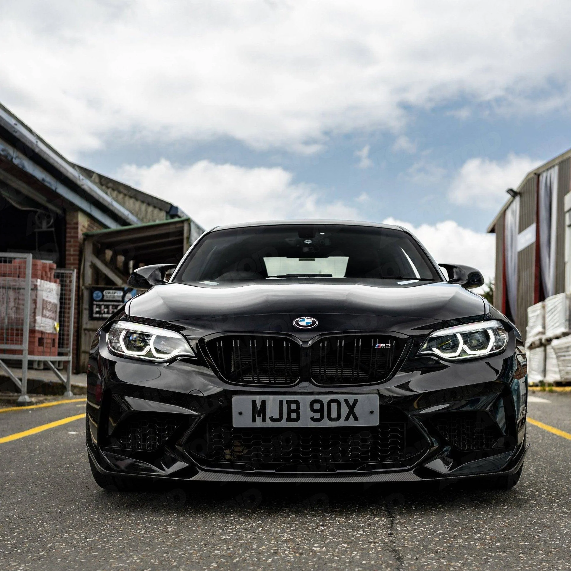 BMW M2 Competition F87 Pre-Preg Front Splitter by FORM (2018-2021) - Image 2