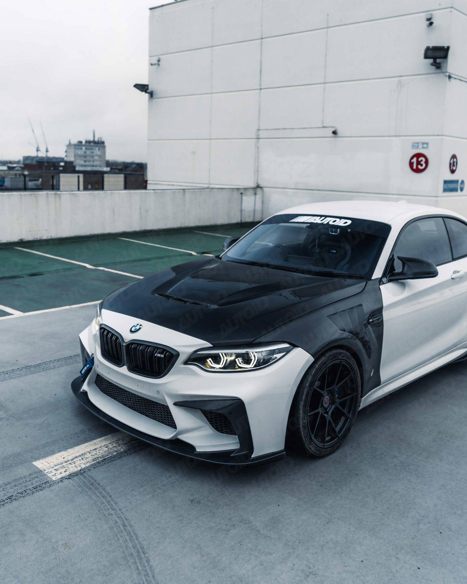 BMW M2 F87, 2 Series F22, 1 Series F20 Pre-Preg Carbon Fibre Front Bonnet by FORM (2014-2021) - Image 13