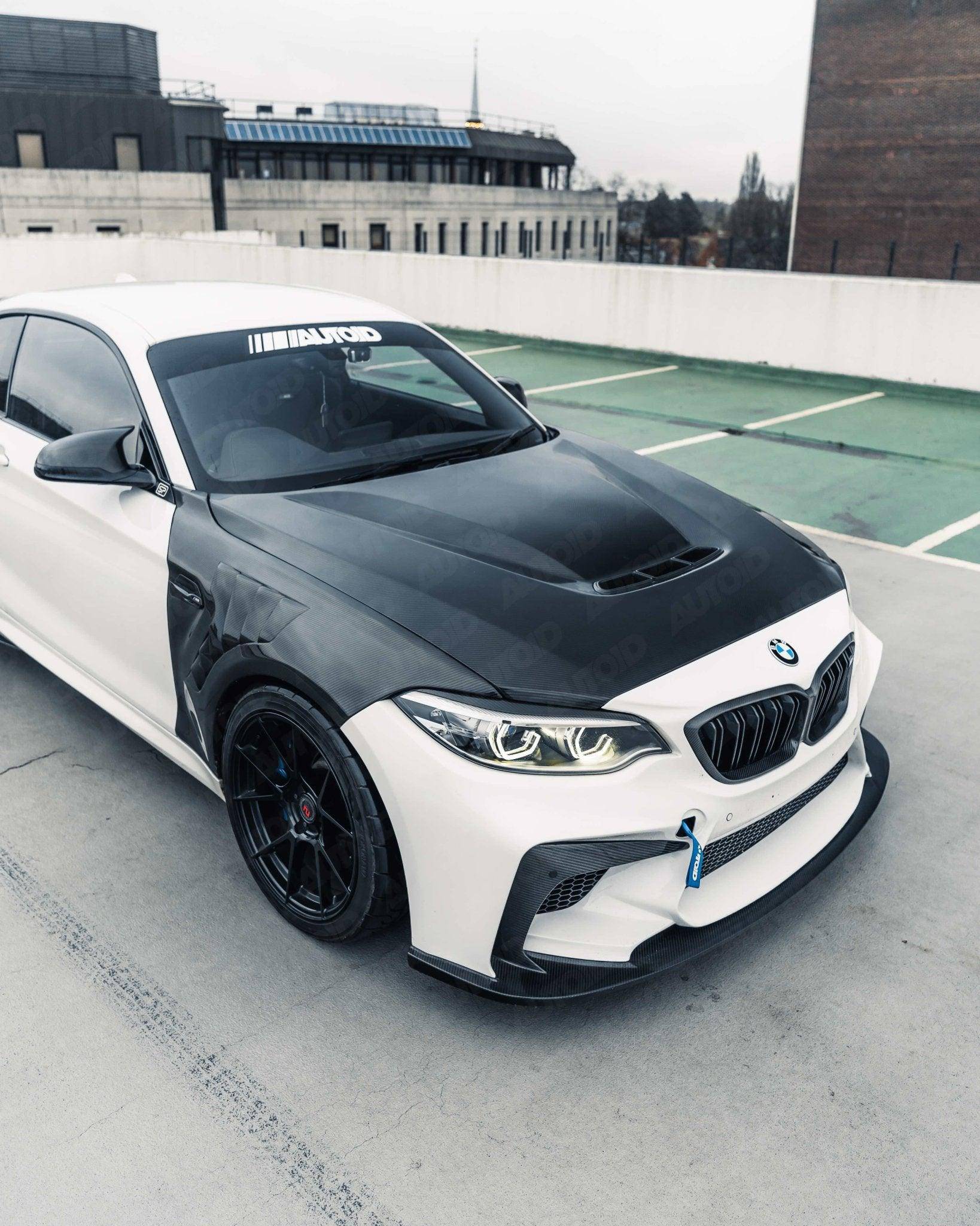 BMW M2 F87, 2 Series F22, 1 Series F20 Pre-Preg Carbon Fibre Front Bonnet by FORM (2014-2021) - Image 16