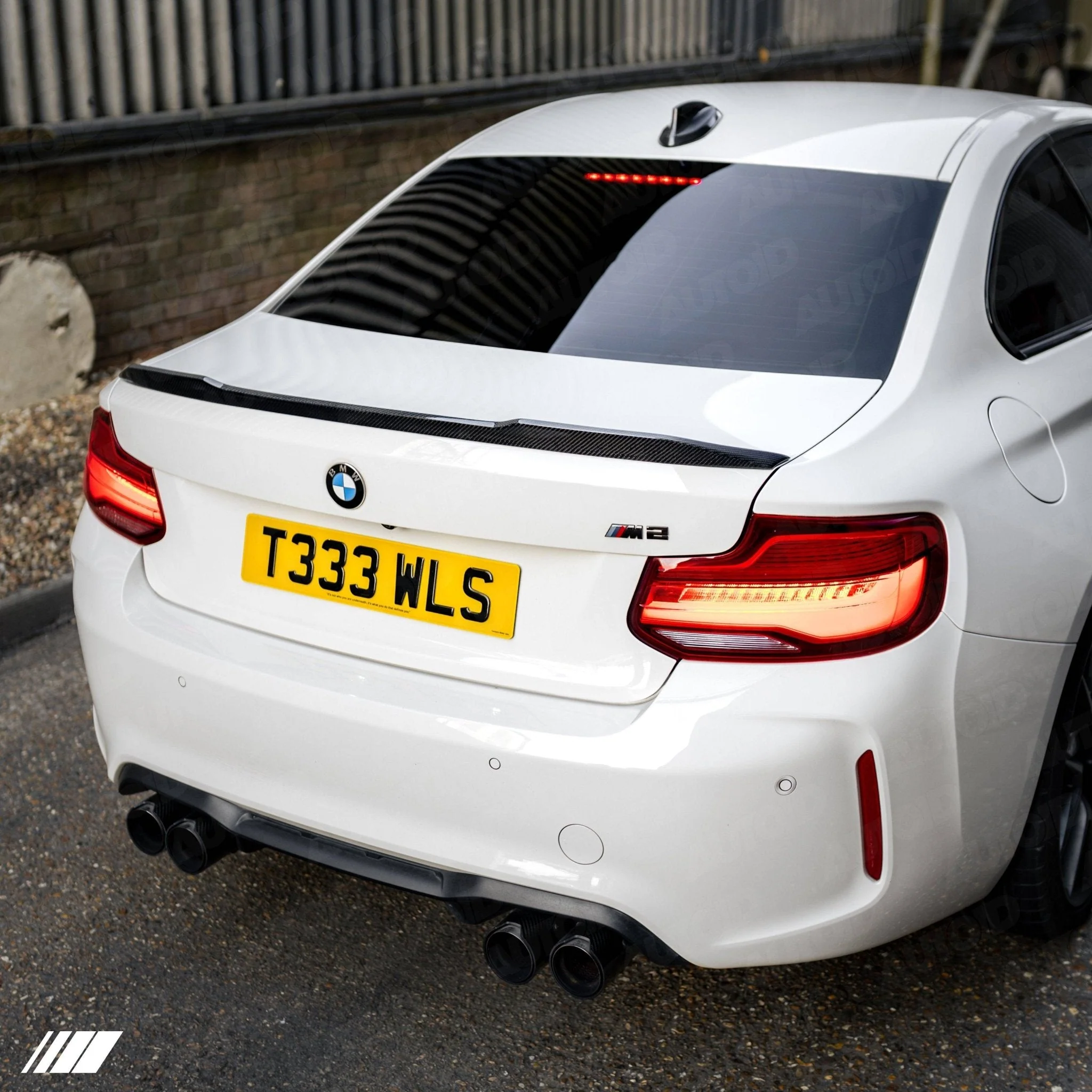 BMW M2 F87 & 2 Series F22 Carbon Fibre CS Rear Spoiler by FORM (2014-2021) - Image 5