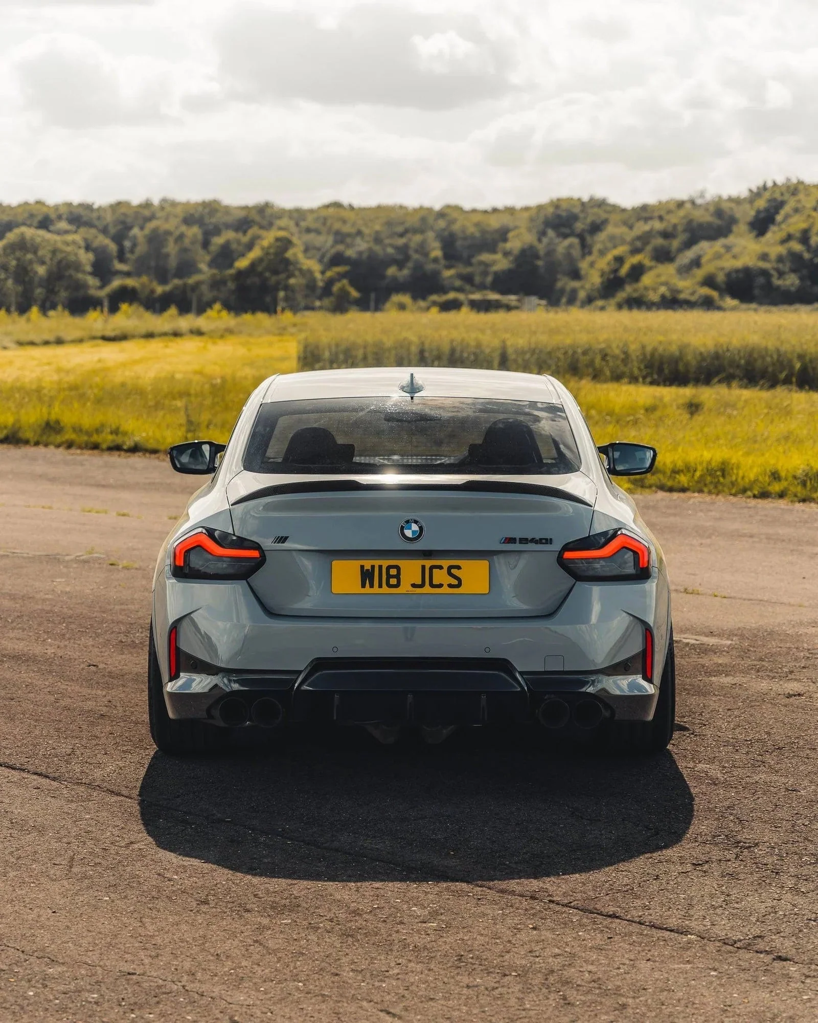 BMW M2 G87, 2 Series & M240i G42 Gloss Black CS Rear Spoiler by FORM (2021+) - Image 2