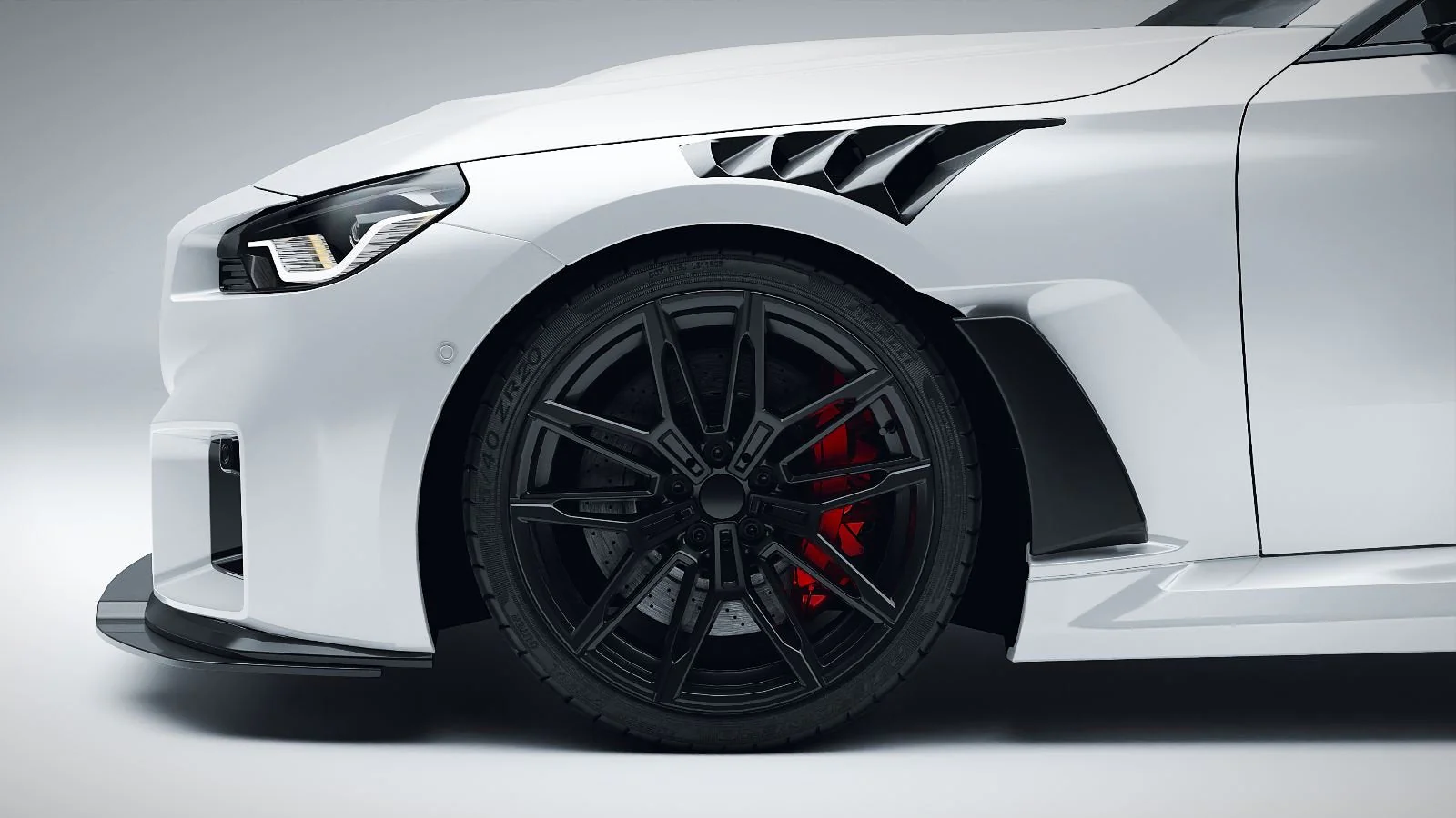 BMW M2 G87 Carbon Fibre Front Fender Wings by Alpha-N (2023+) - Image 3