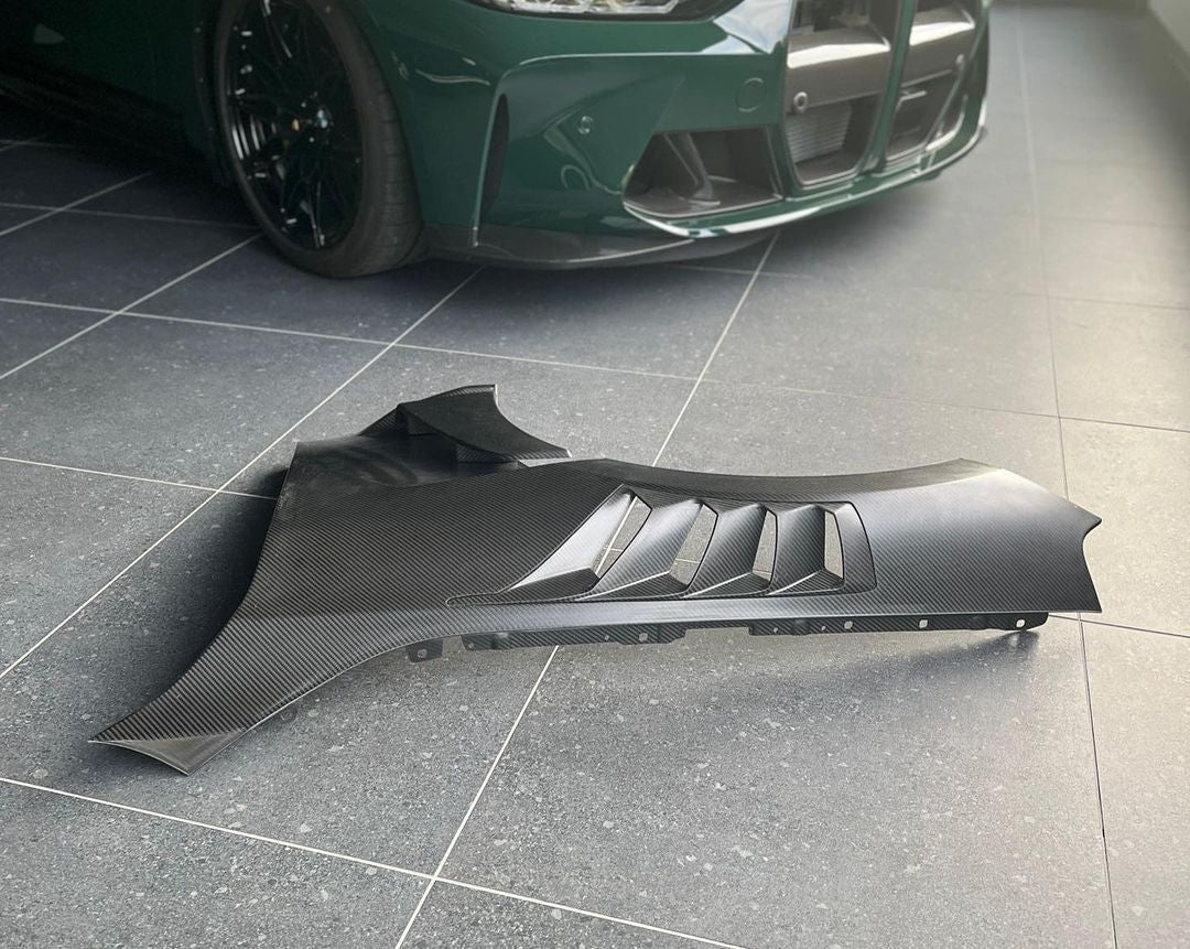 BMW M2 G87 Carbon Fibre Front Fender Wings by Alpha-N (2023+) - Image 8