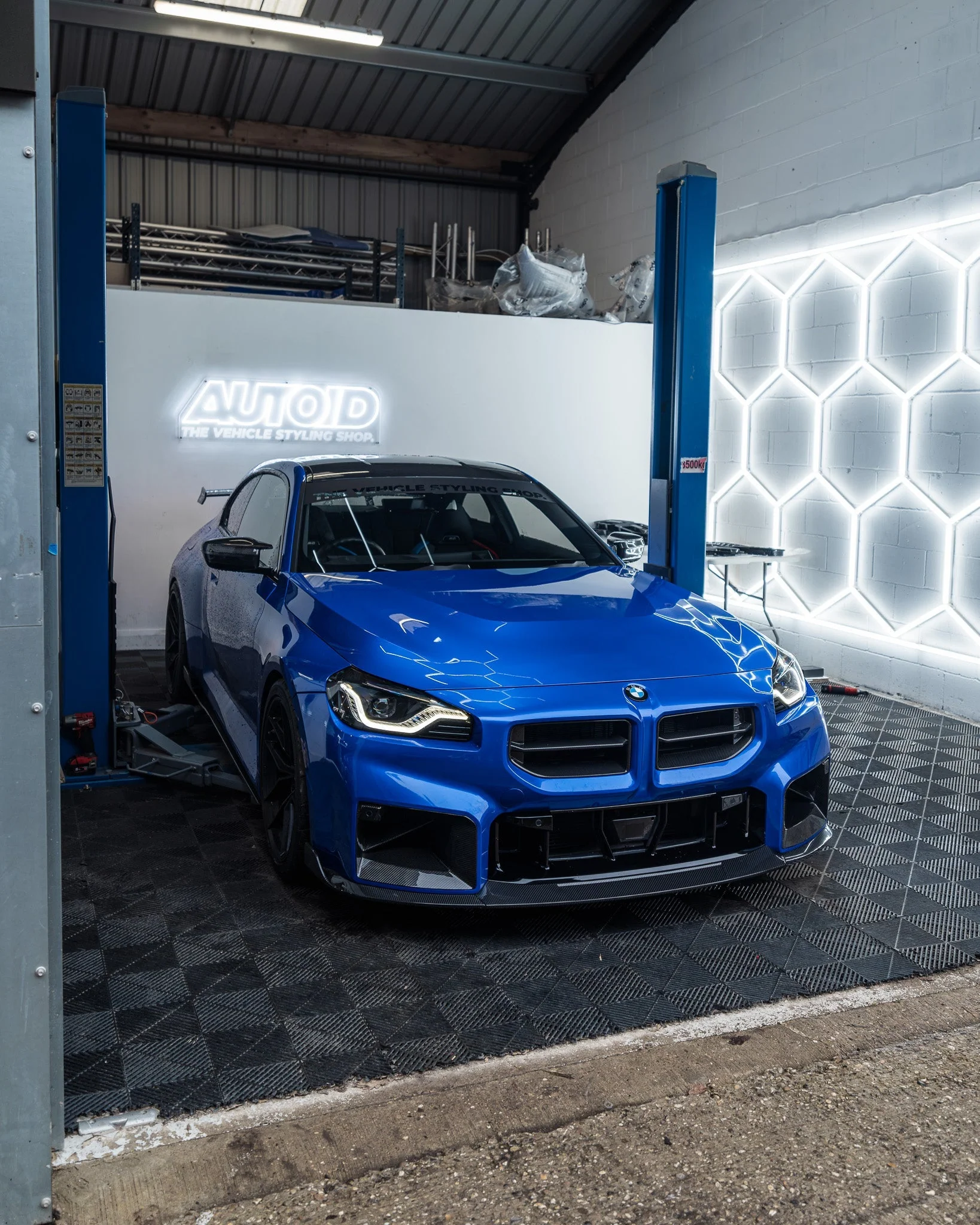 BMW M2 G87 Carbon Fibre Front Grille "Niere" by Alpha-N (2023+) - Image 4