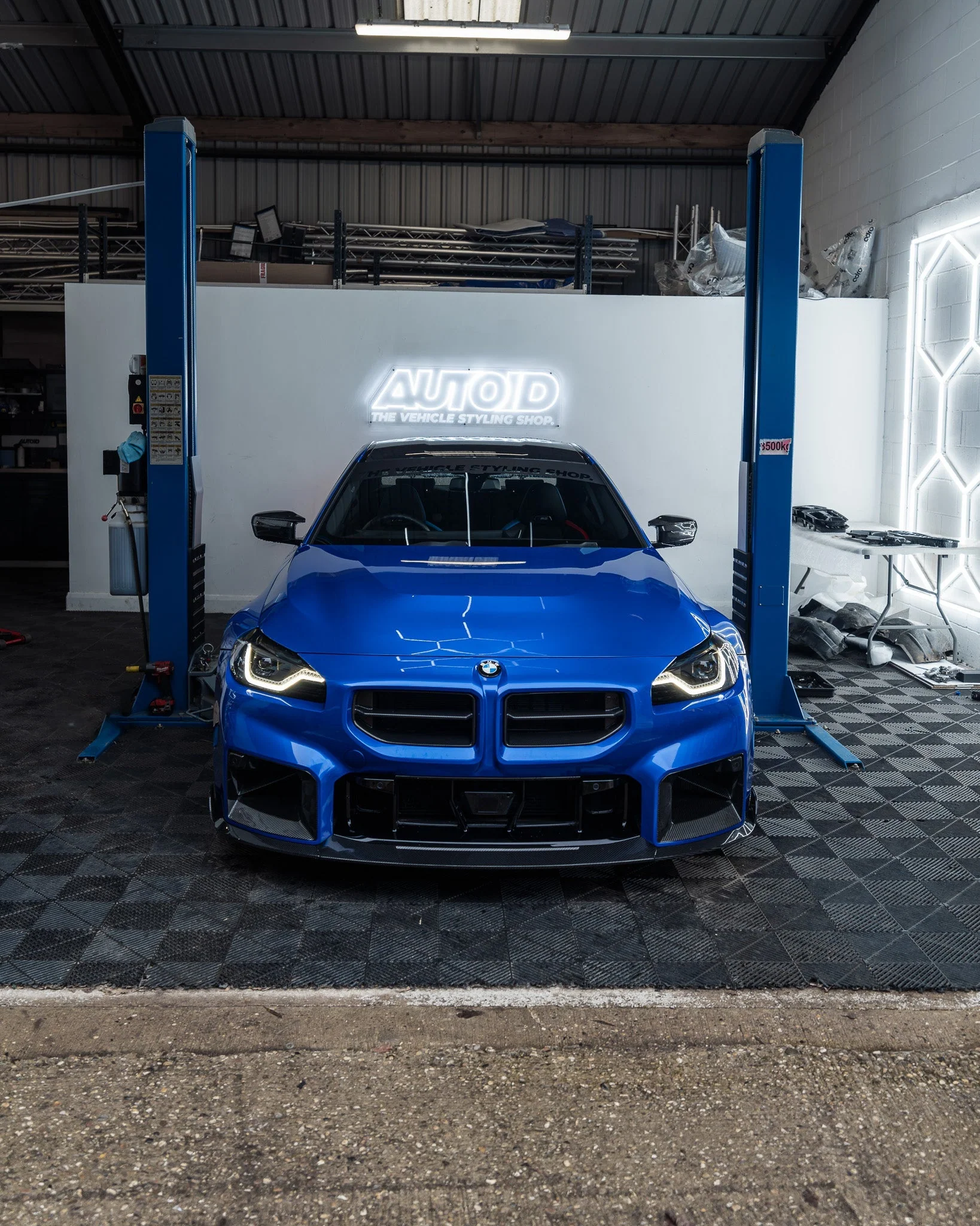 BMW M2 G87 Carbon Fibre Front Grille "Niere" by Alpha-N (2023+) - Image 5