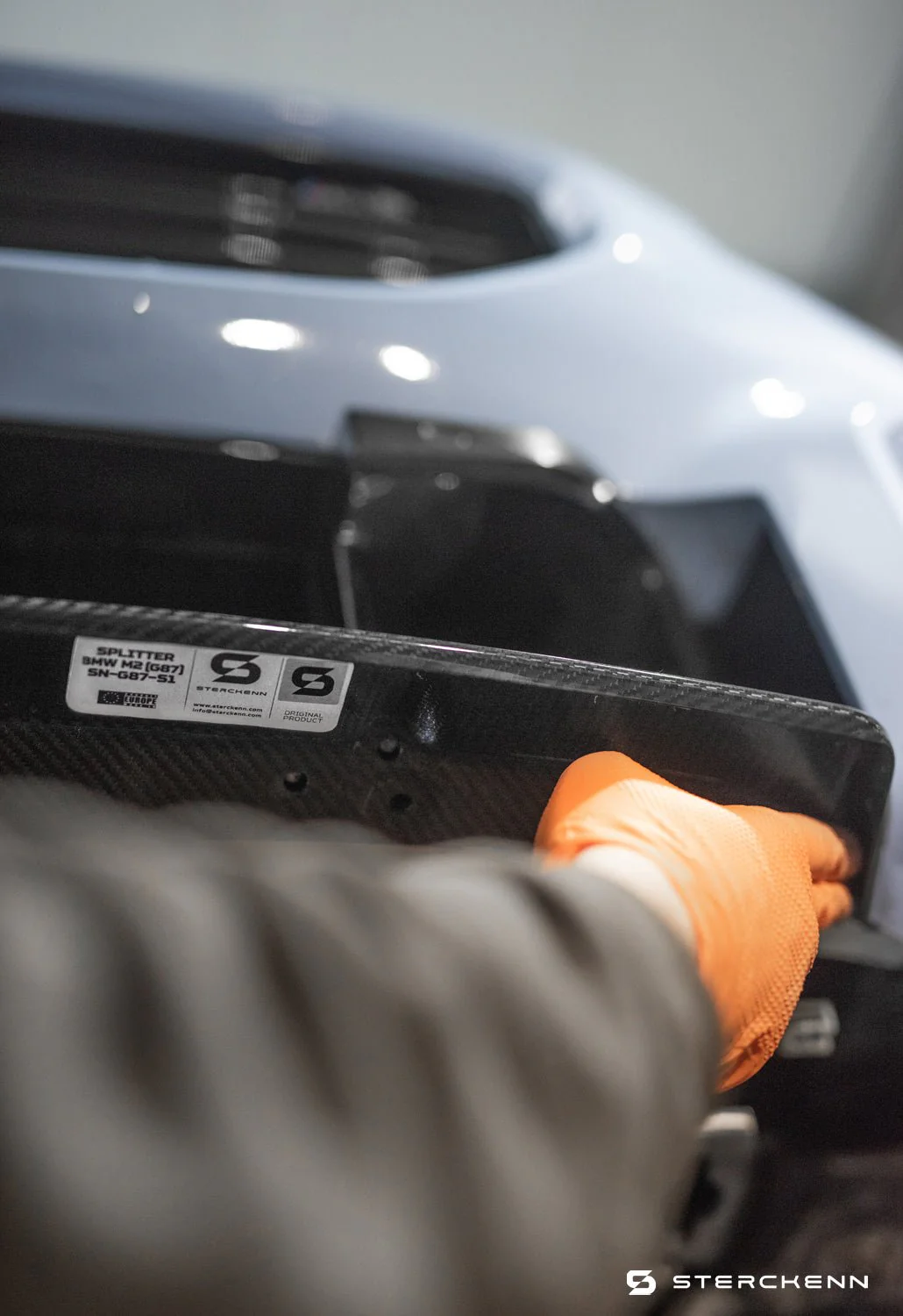 BMW M2 G87 Carbon Fibre Front Lip by Sterckenn (2023+) - Image 21