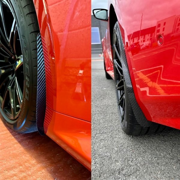 BMW M2 G87 Carbon Fibre Front & Rear Arch Guard Set by AP (2023+) - Image 5