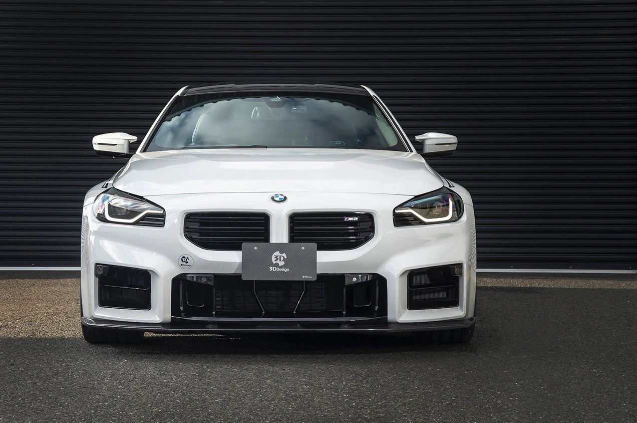 BMW M2 G87 Carbon Fibre Front Splitter by 3D Design (2023+) - Image 5