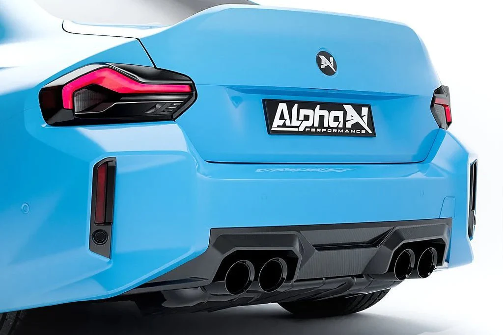 BMW M2 G87 Carbon Fibre Rear Diffuser by Alpha-N (2023+) - Image 2