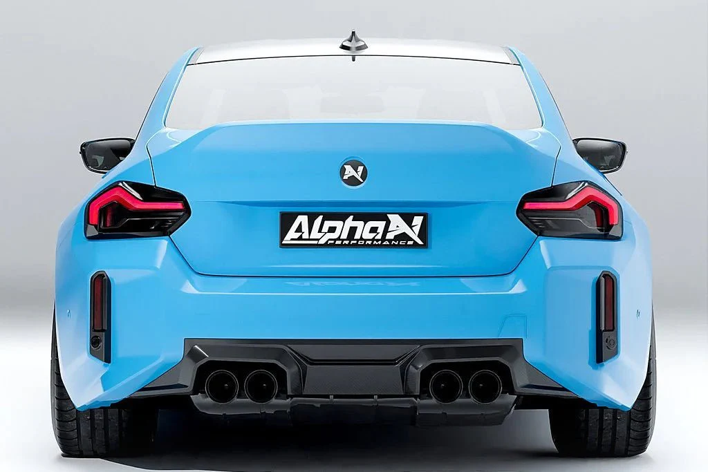 BMW M2 G87 Carbon Fibre Rear Diffuser by Alpha-N (2023+) - Image 3