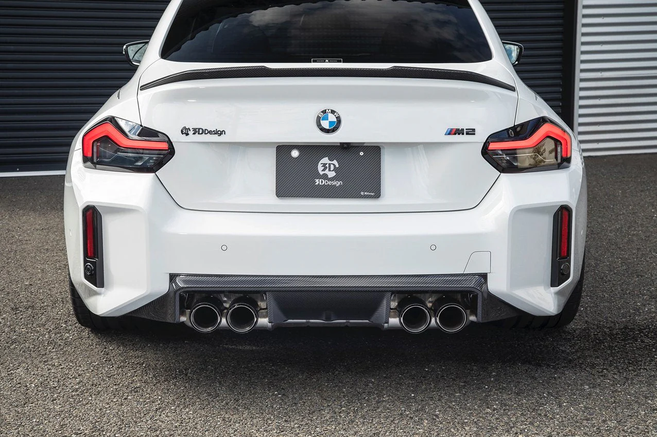 BMW M2 G87 Carbon Fibre Rear Spoiler by 3D Design (2023+) - Image 2