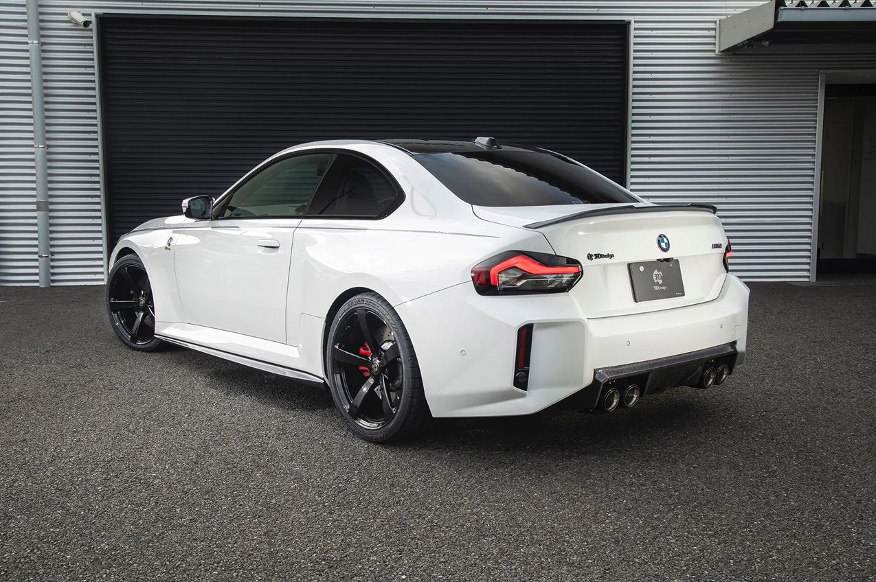 BMW M2 G87 Carbon Fibre Side Skirts by 3D Design (2023+) - Image 2