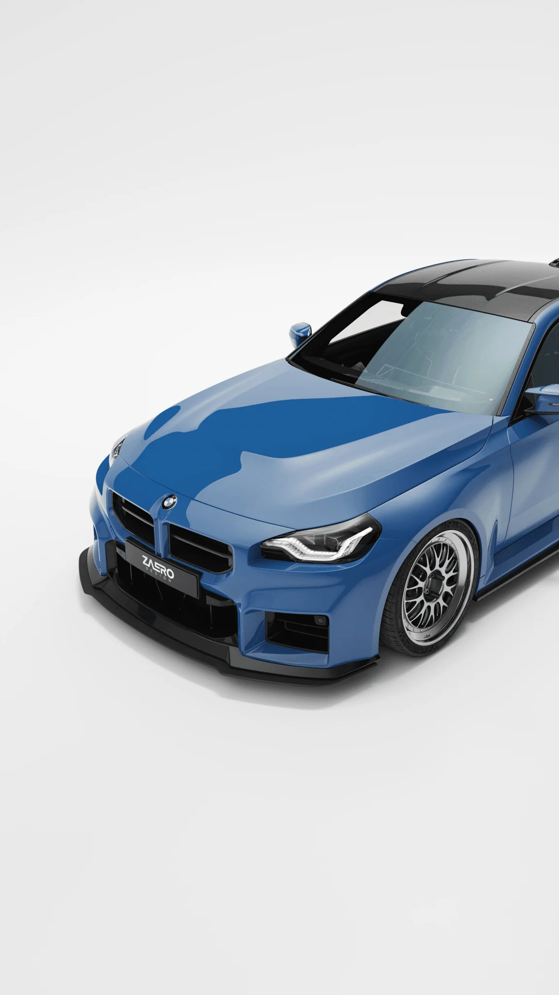 BMW M2 G87 EVO-S Gloss Black Front Lip by ZAERO (2023+) - Image 19