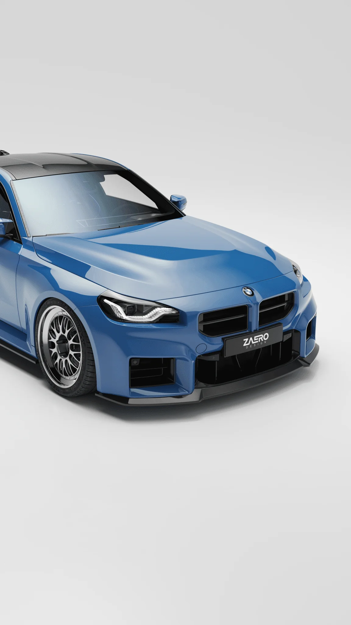 BMW M2 G87 EVO-S Gloss Black Front Lip by ZAERO (2023+) - Image 20