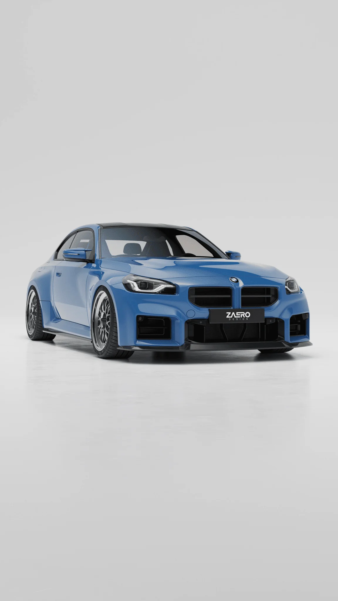 BMW M2 G87 EVO-S Gloss Black Front Lip by ZAERO (2023+) - Image 21