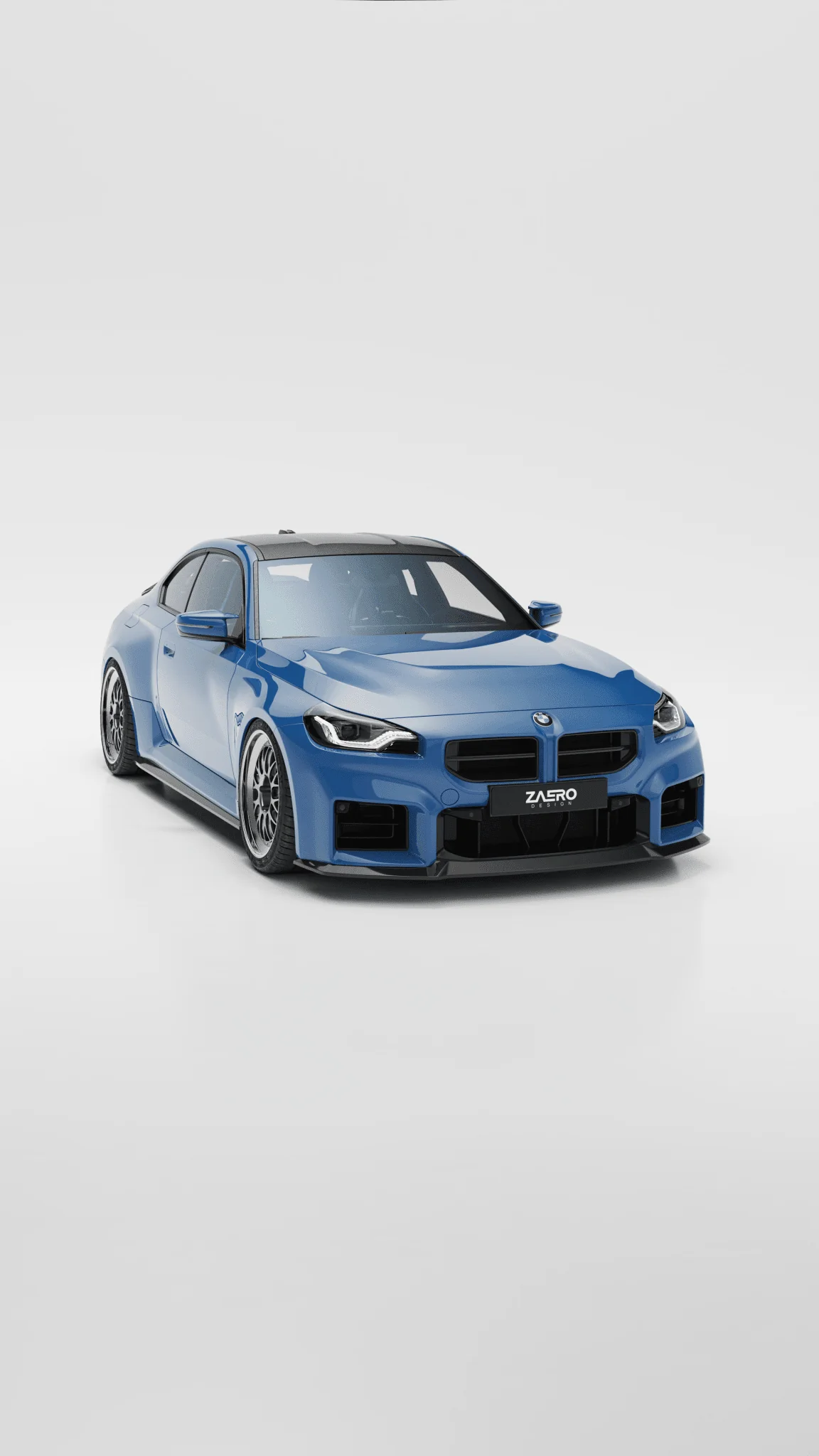 BMW M2 G87 EVO-S Gloss Black Front Lip by ZAERO (2023+) - Image 23