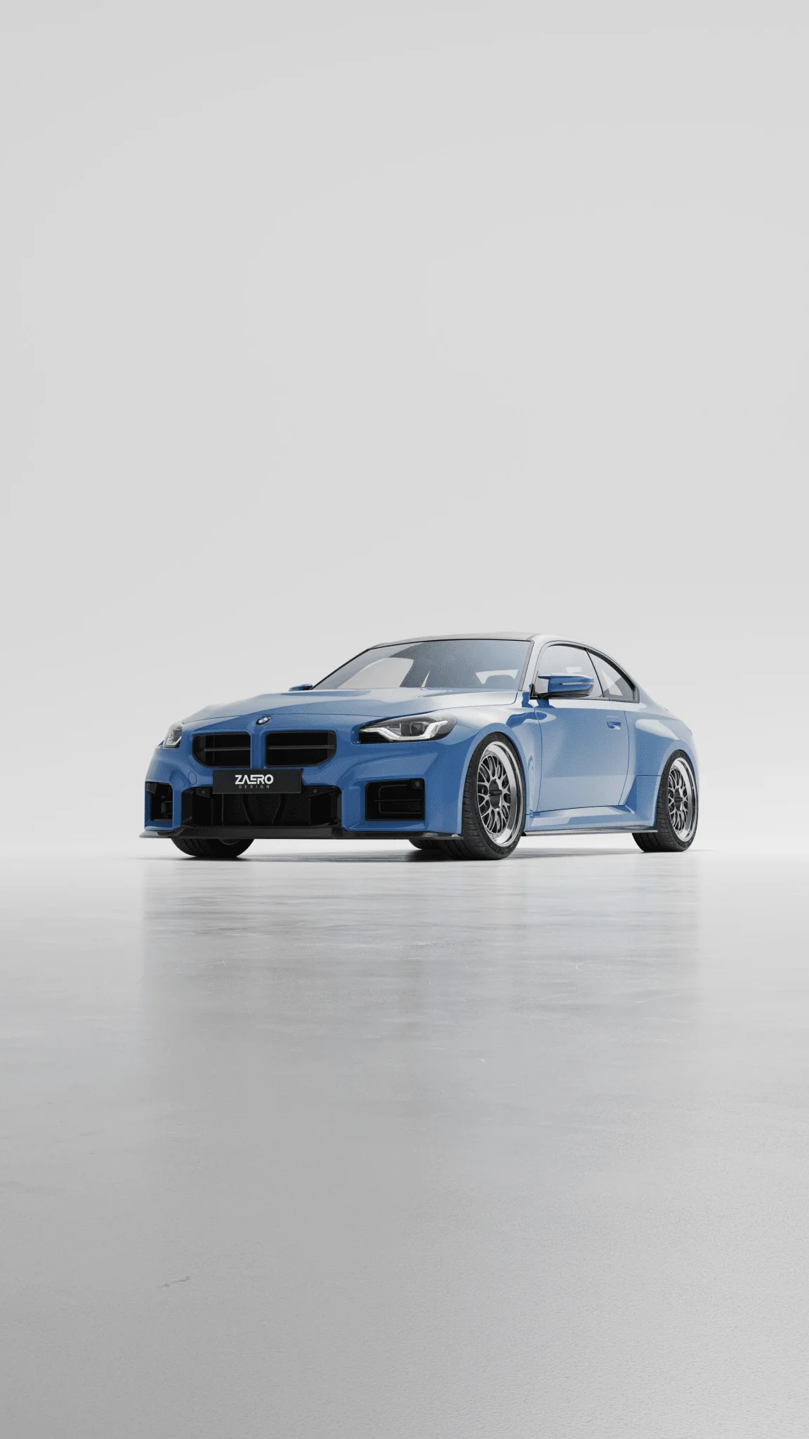 BMW M2 G87 EVO-S Gloss Black Front Lip by ZAERO (2023+) - Image 25