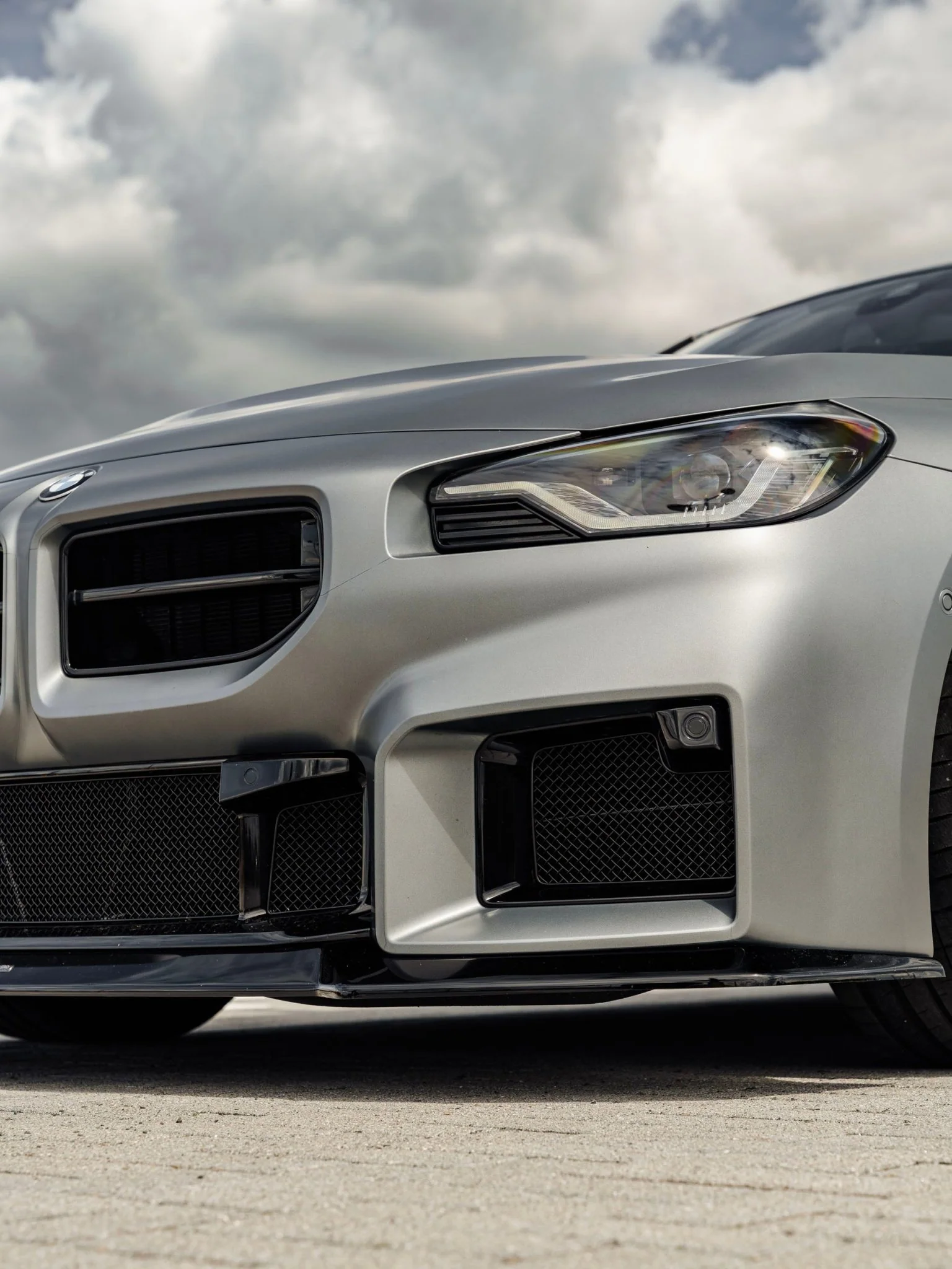 BMW M2 G87 EVO-S Gloss Black Front Lip by ZAERO (2023+) - Image 5
