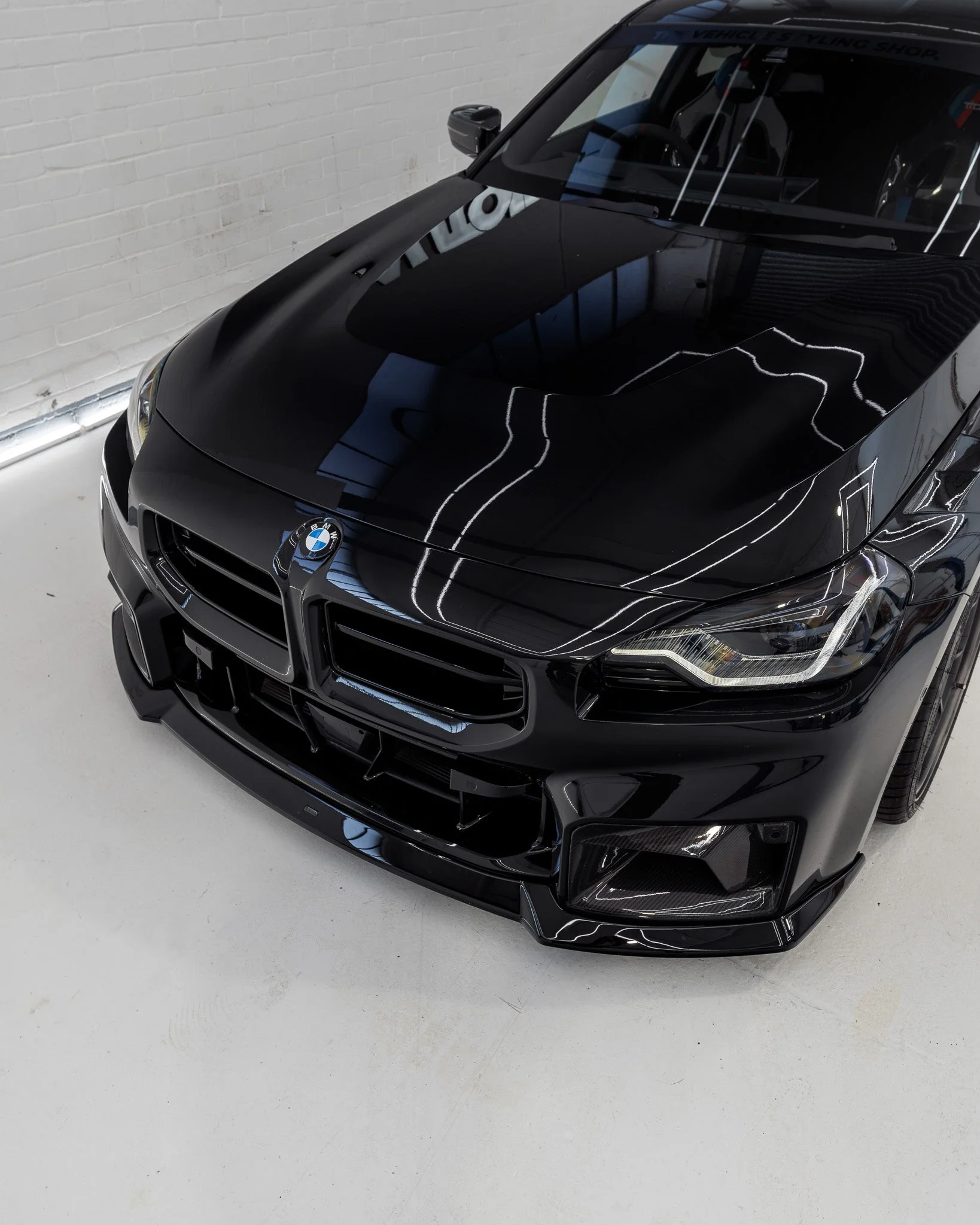 BMW M2 G87 EVO-S Gloss Black Front Lip by ZAERO (2023+) - Image 8