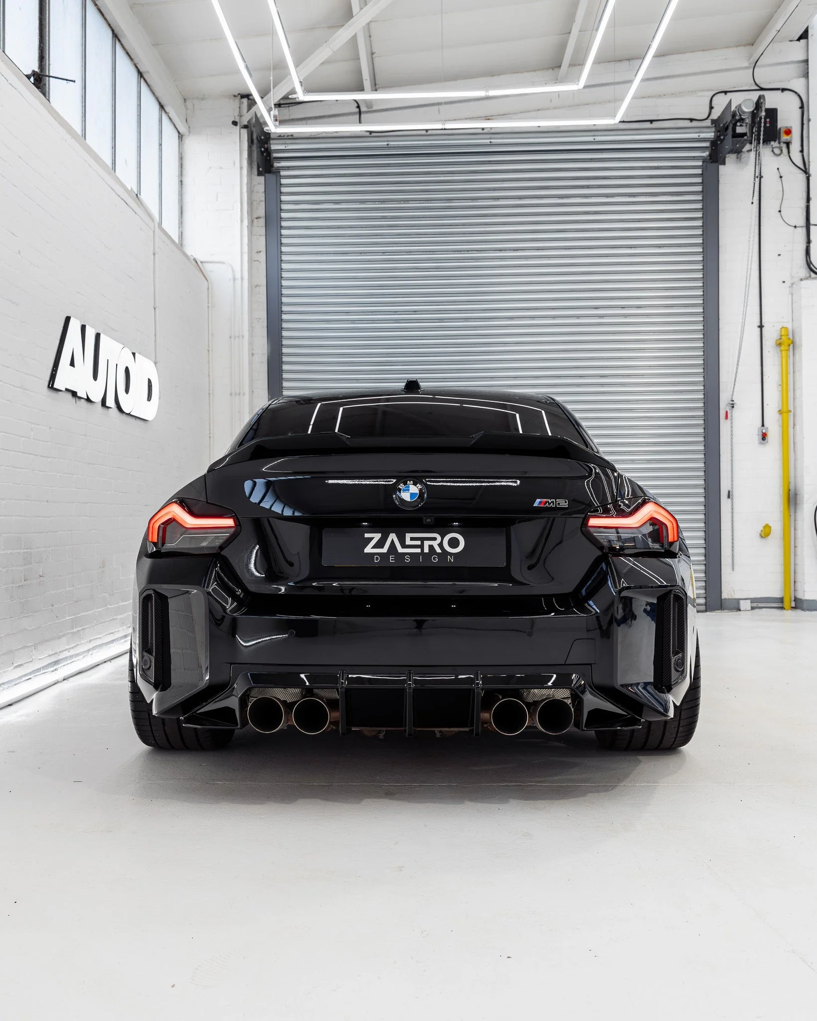 BMW M2 G87 EVO-S Gloss Black Rear Diffuser by ZAERO (2023+) - Image 10