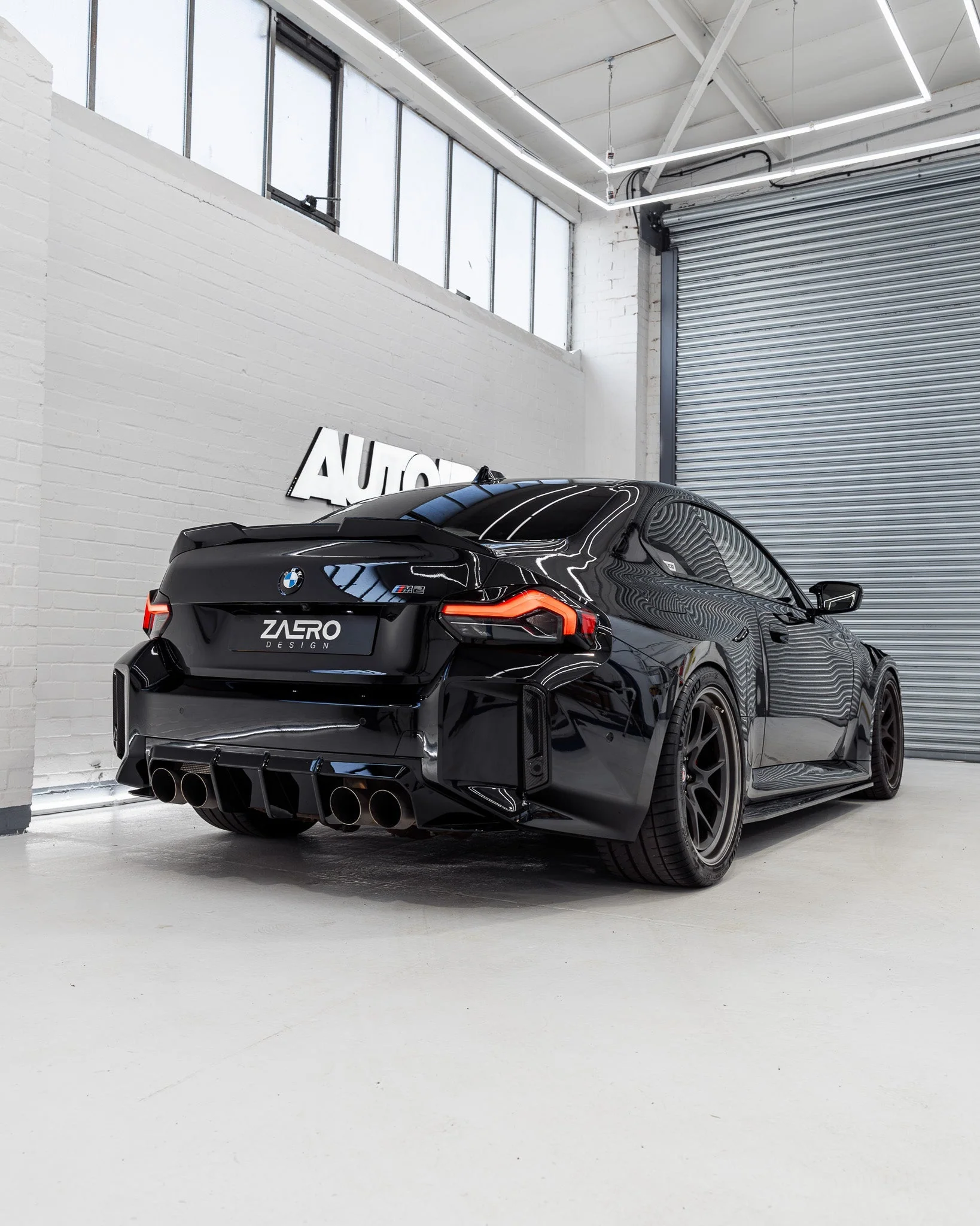 BMW M2 G87 EVO-S Gloss Black Rear Diffuser by ZAERO (2023+) - Image 7