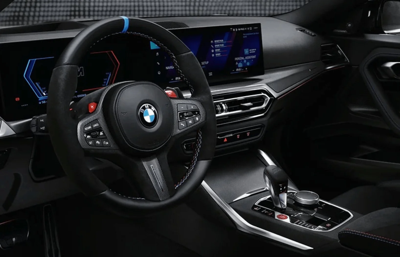 BMW M2 G87 Pre-LCI Genuine M Performance Carbon Fibre Interior Dash Trim Set (2023-2025) - Image 2