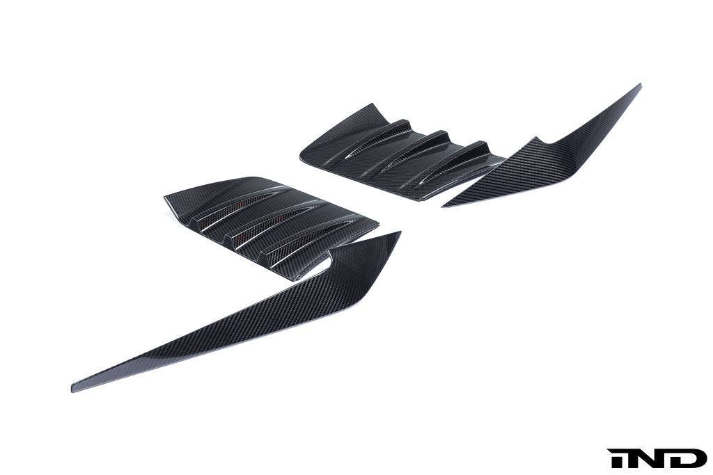 BMW M2 G87 Genuine M Performance Carbon Fibre Rear Bumper Inserts (2023+) - Image 3