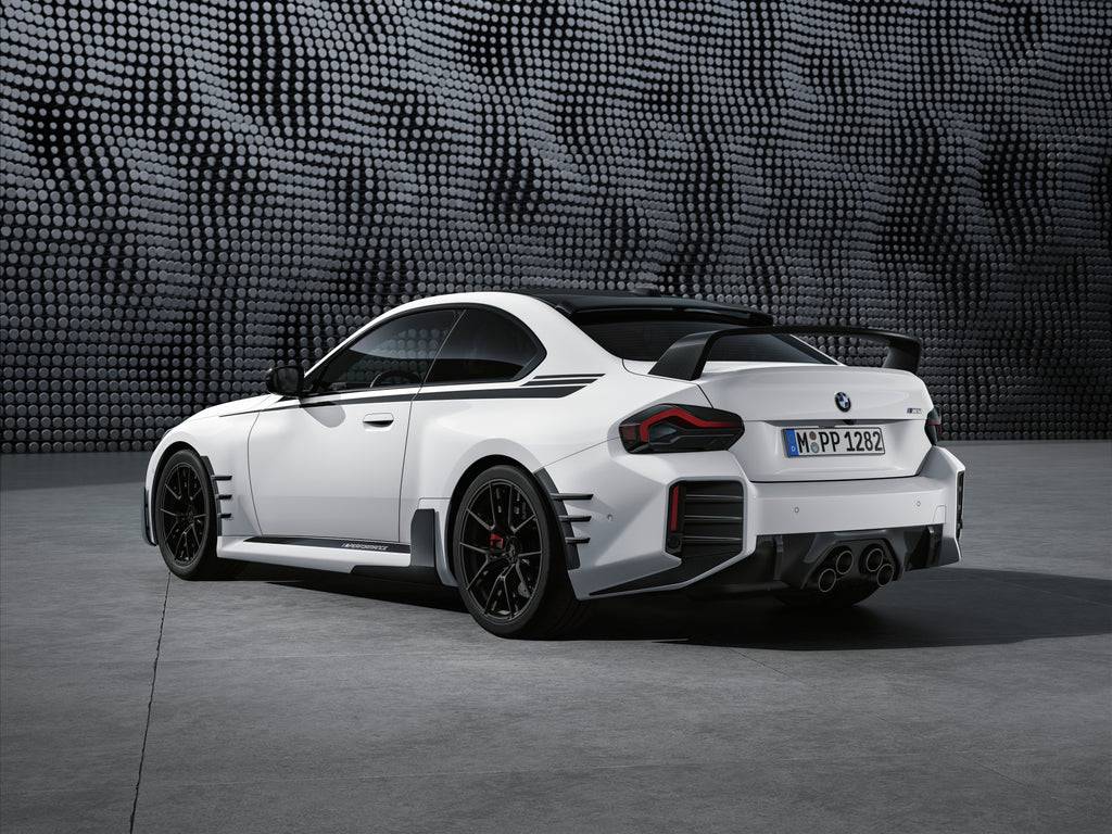 BMW M2 G87 Genuine M Performance Carbon Fibre Rear Bumper Inserts (2023+) - Image 4