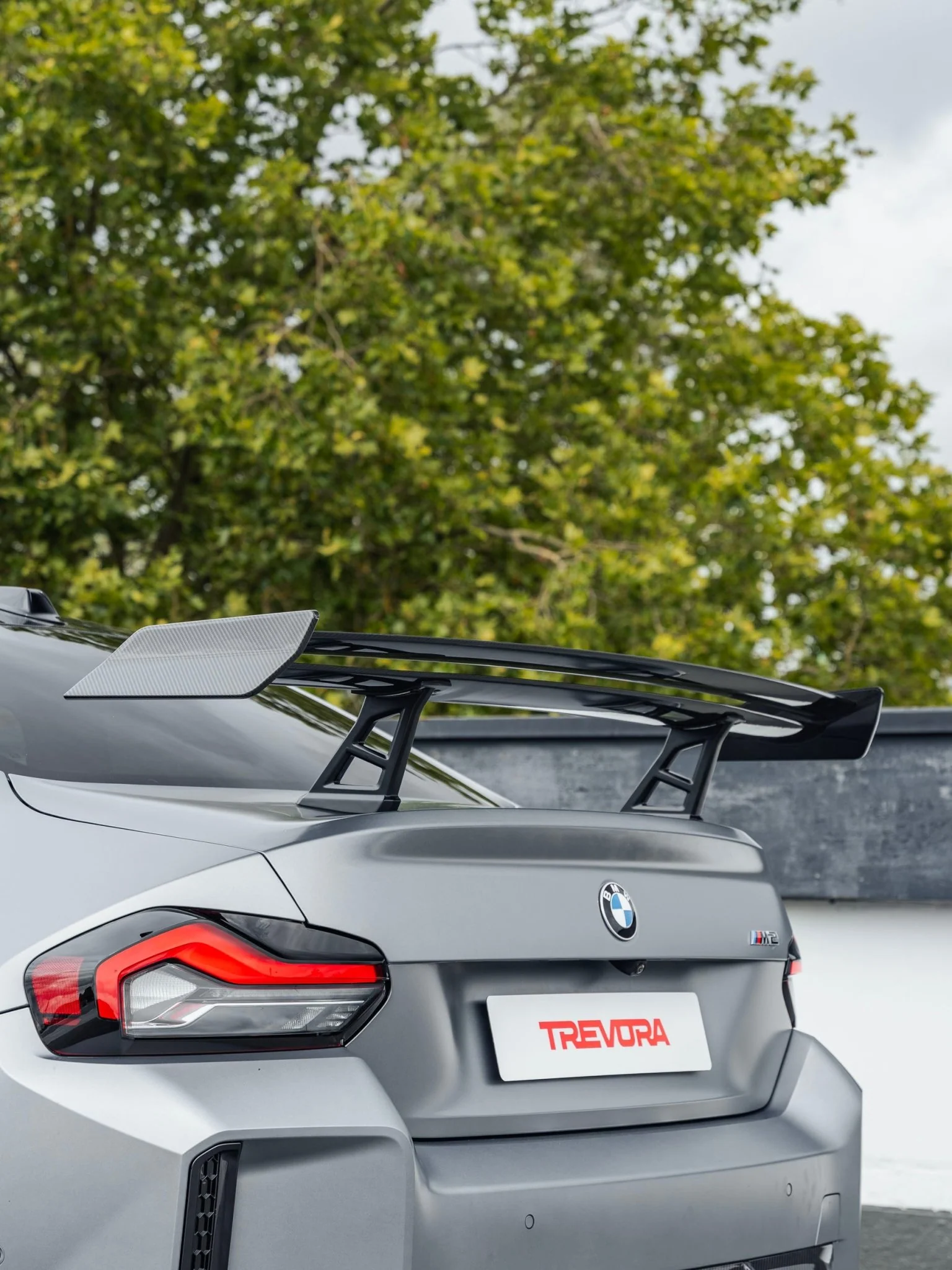 BMW G87 M2 TR87 Track Pre-Preg Carbon Fibre Rear Wing by TREVORA (2022+) - Image 4