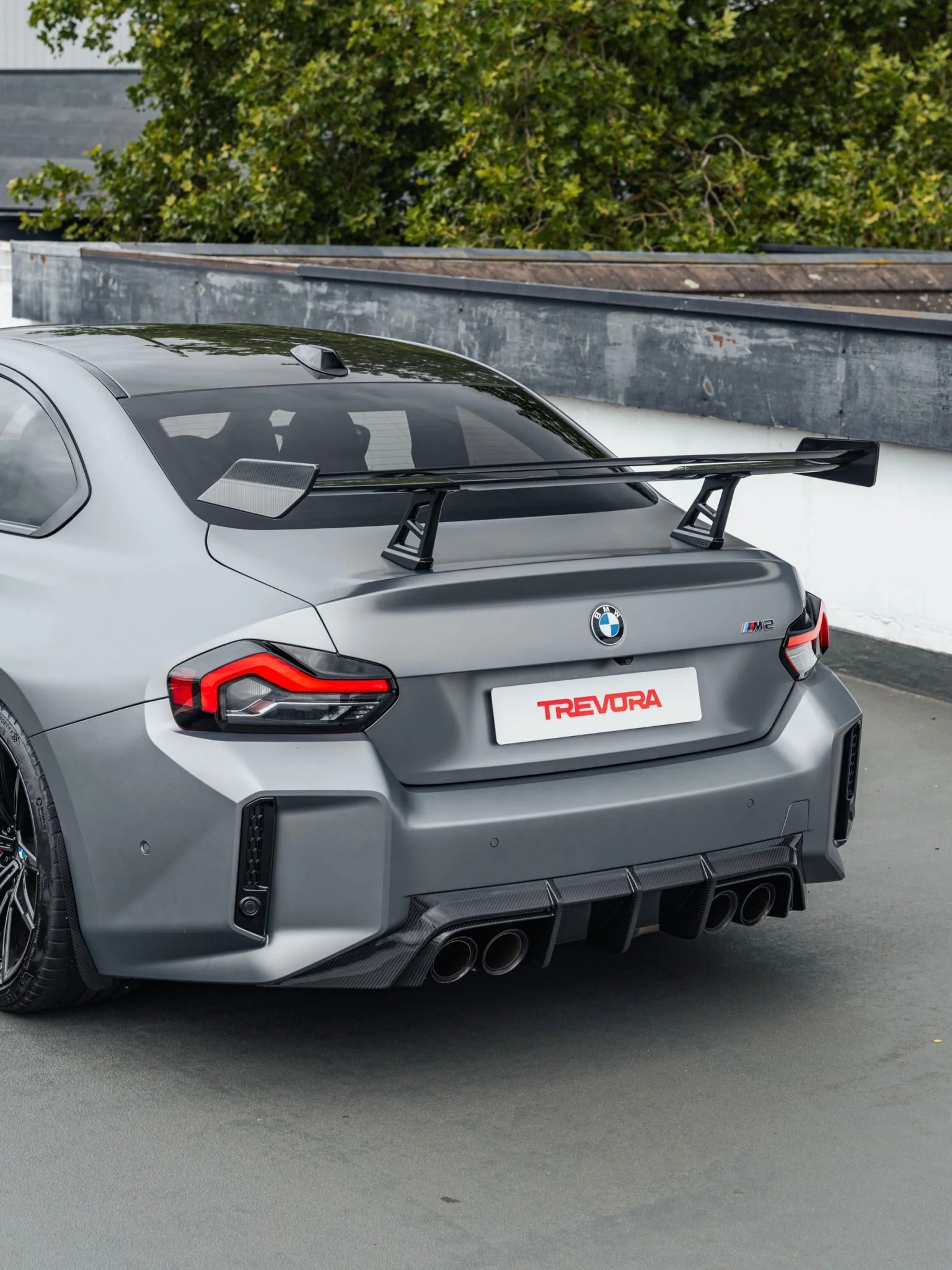 BMW G87 M2 TR87 Track Pre-Preg Carbon Fibre Rear Wing by TREVORA (2022+) - Image 6