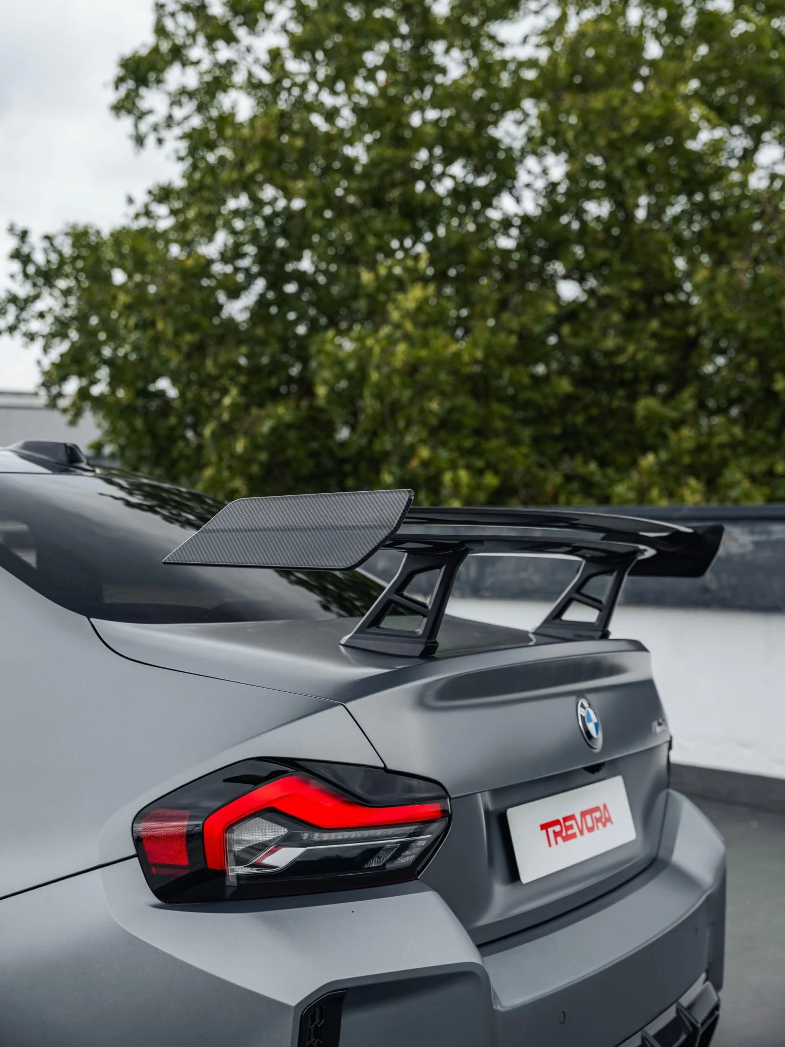 BMW G87 M2 TR87 Track Pre-Preg Carbon Fibre Rear Wing by TREVORA (2022+) - Image 7