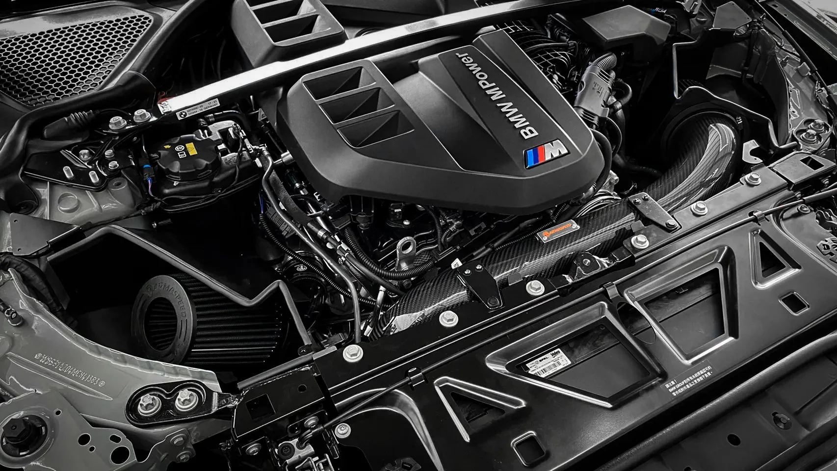 BMW M2 G87, M3 G80 G81 & M4 G82 G83 Arma Speed Carbon Fibre Cold Air Intake (2021+) - Image 3