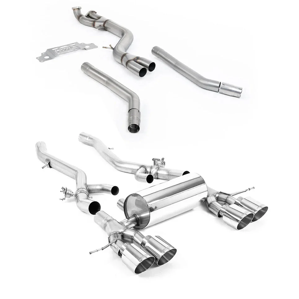 BMW M2 G87 (OPF/GPF) Single Mid Catback by Milltek Sport (2023+)