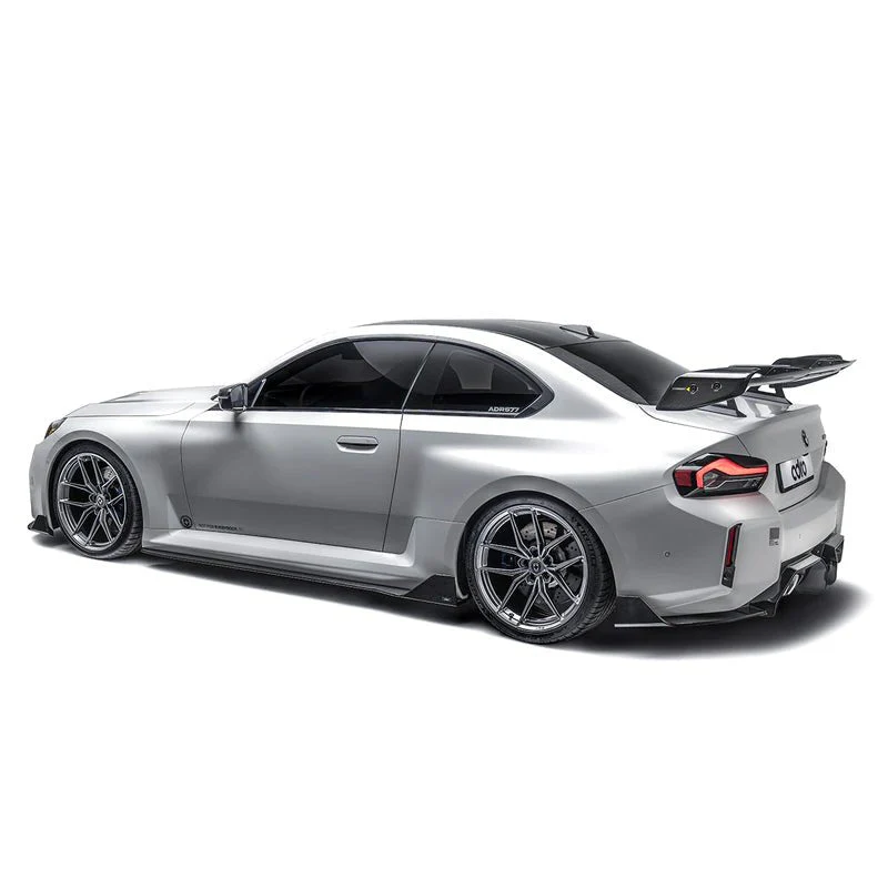 BMW M2 G87 Pre-Preg Carbon Fibre AT-R3 Swan Neck Rear Wing by Adro (2023+) - Image 6