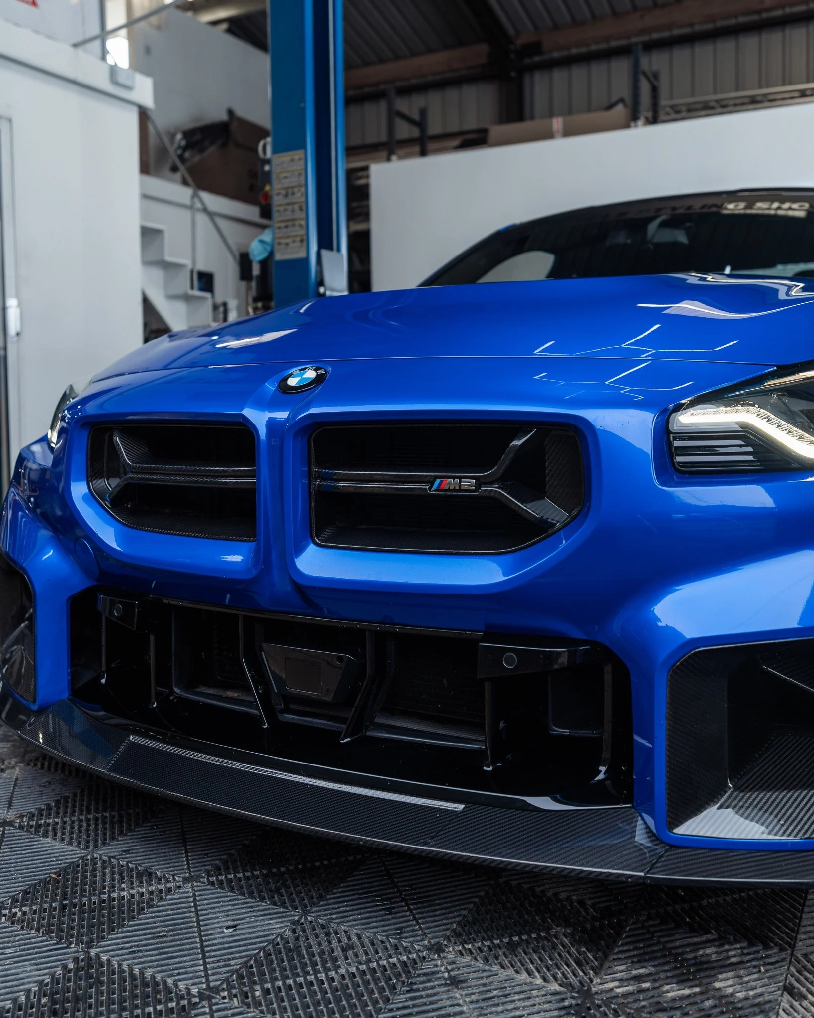 BMW M2 G87 Pre-Preg Carbon Fibre T-CSL Front Grilles by TREVORA (2023+) - Image 2