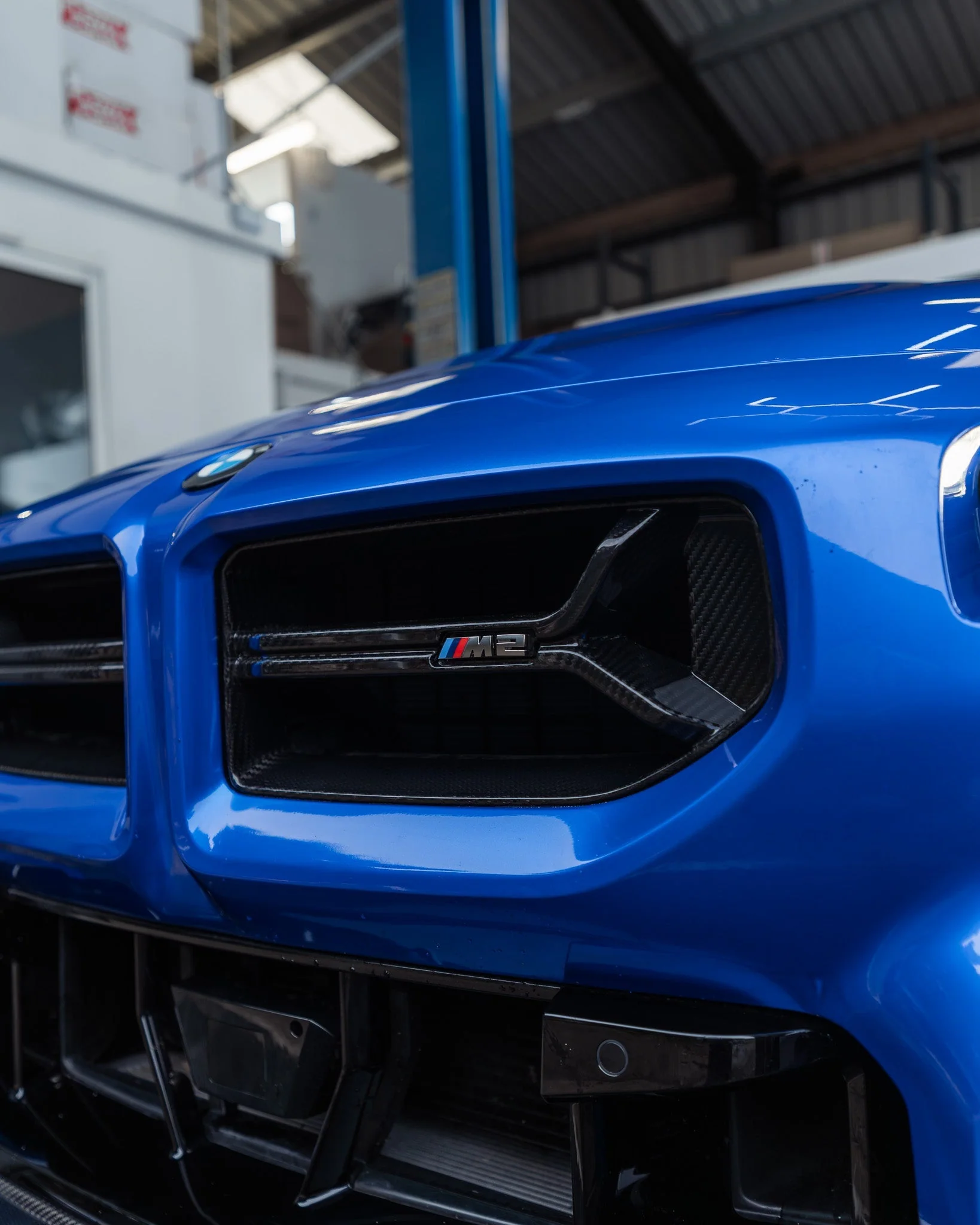 BMW M2 G87 Pre-Preg Carbon Fibre T-CSL Front Grilles by TREVORA (2023+) - Image 5